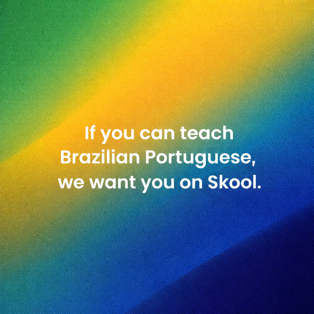 Skool Facebook ad