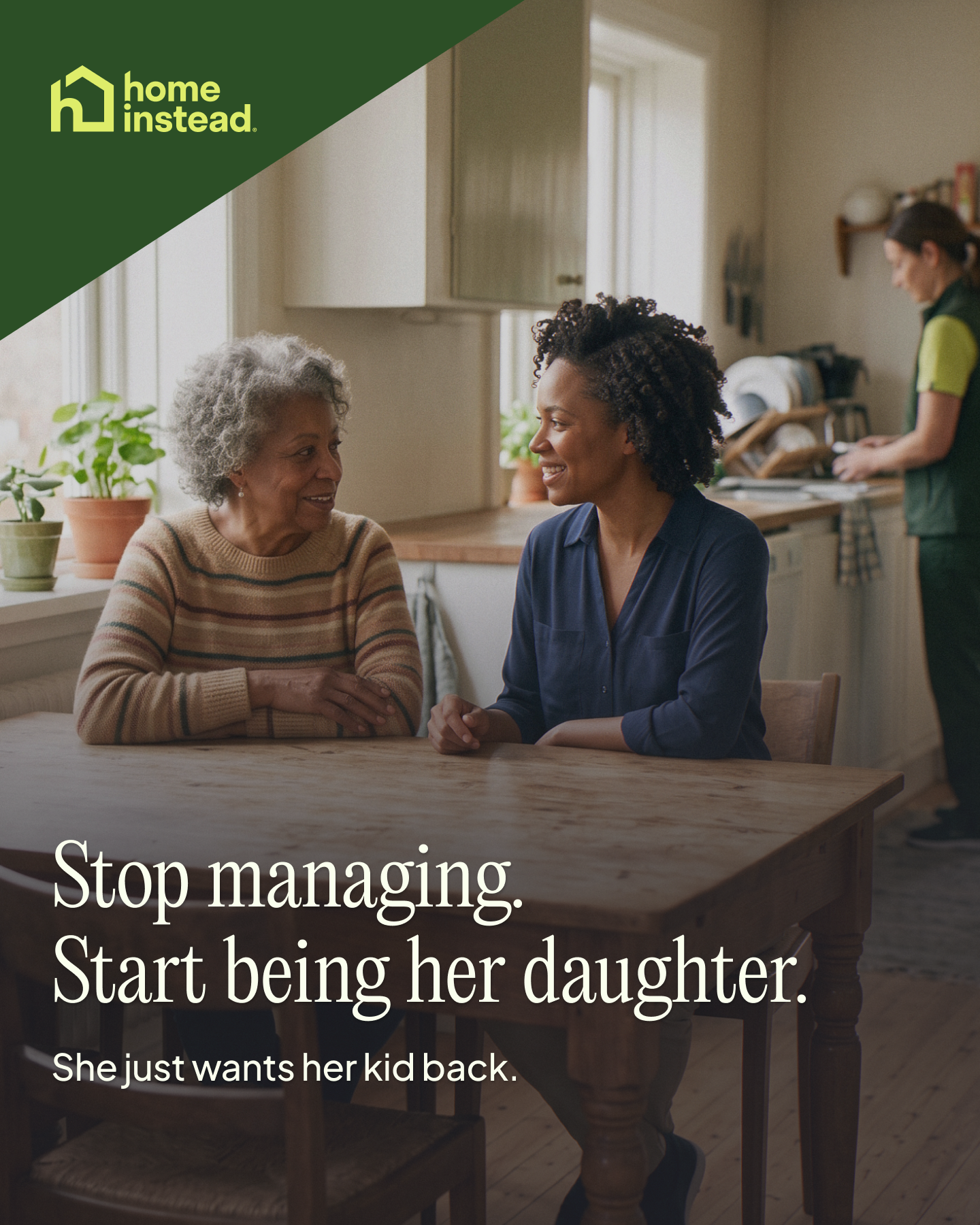 Home Instead Facebook ad: Top-Rated at Home Care