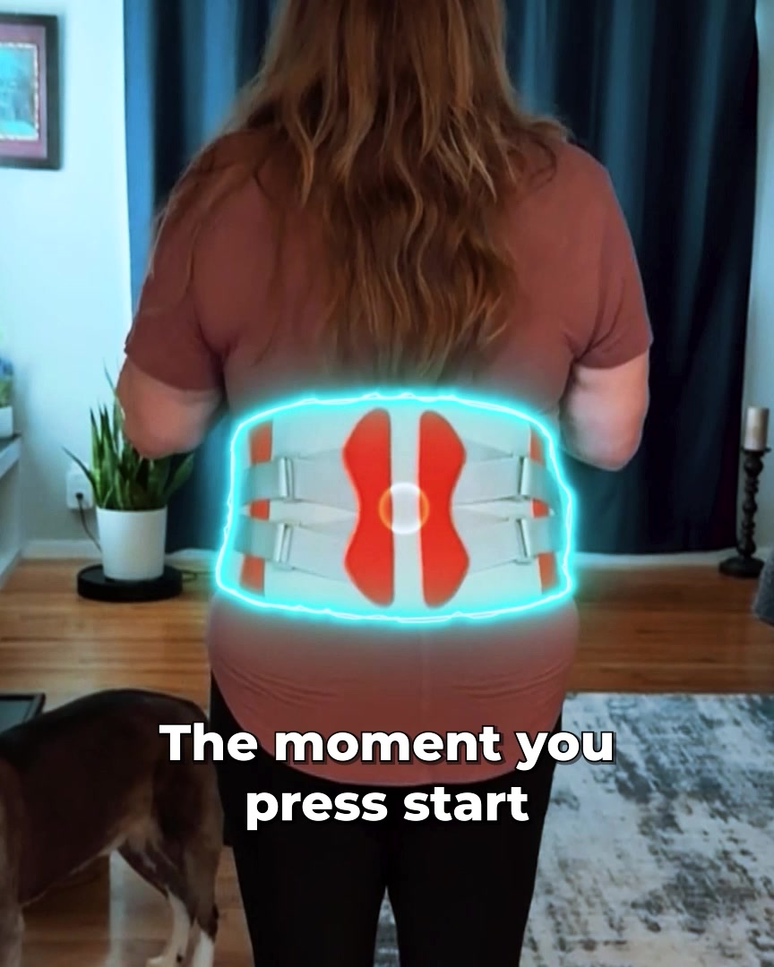 Irries Facebook ad: 4 Clinical Therapies. 1 Belt. 20 Minutes a Day From Home.