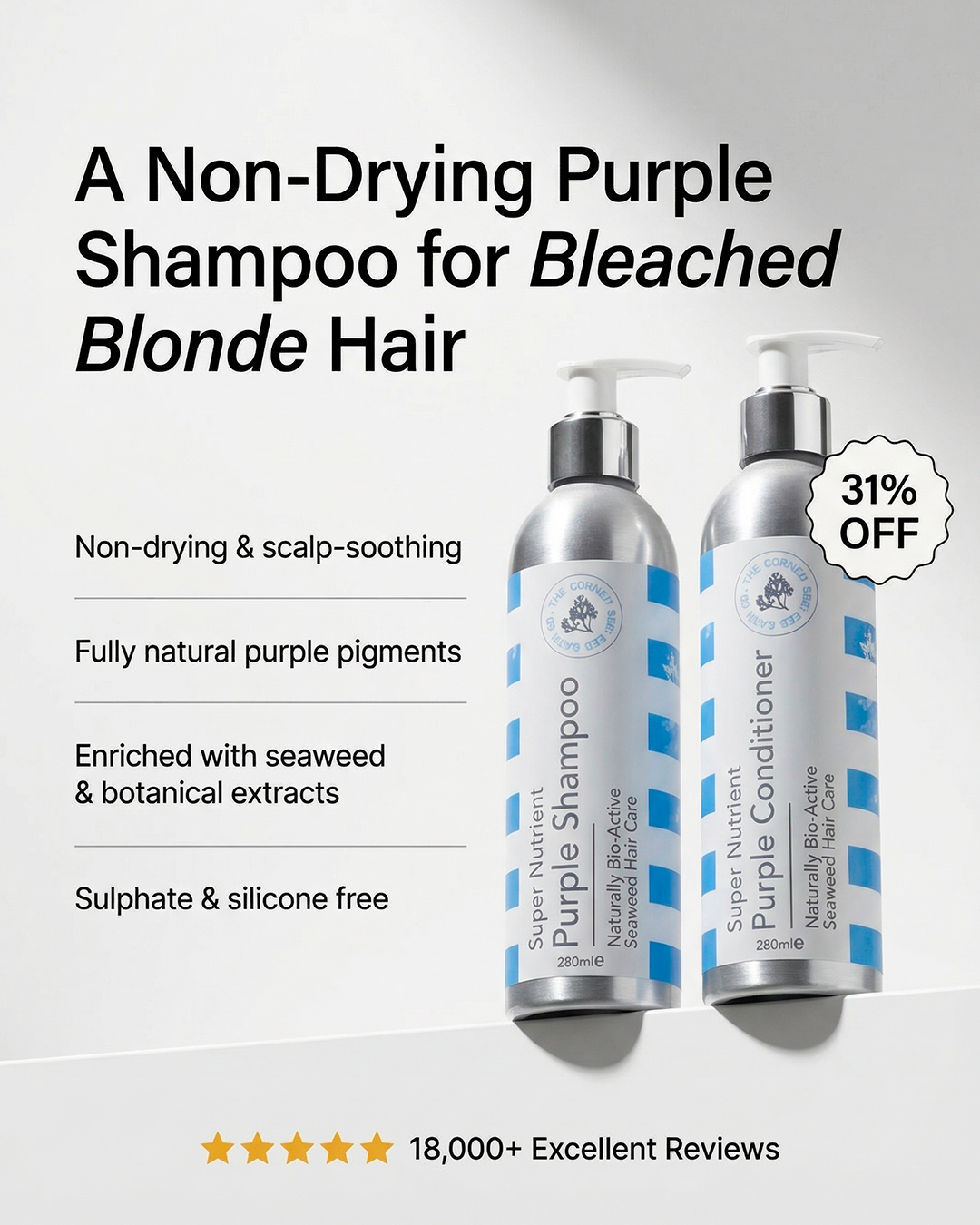 The Blonde & Silver Edit Facebook ad from Apr 2, 2026