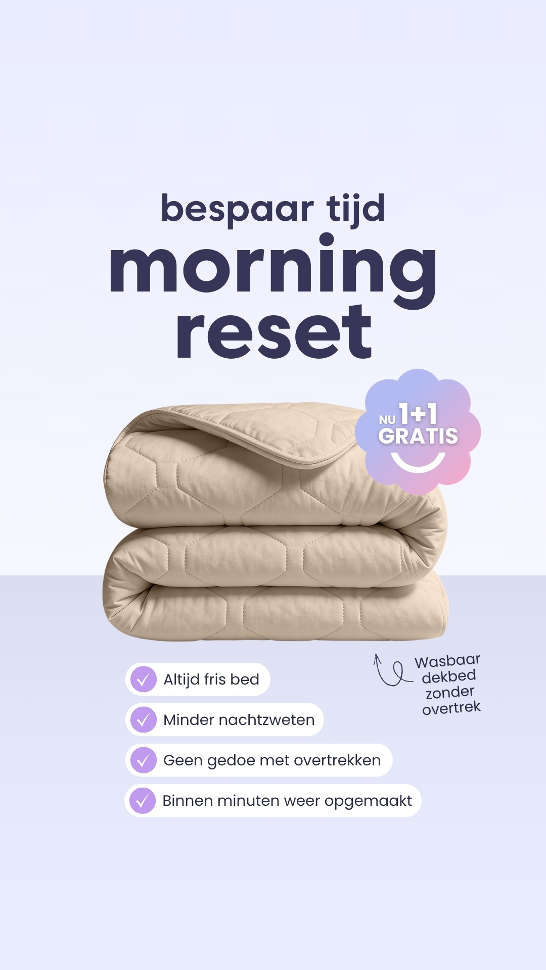HappyBed Facebook ad