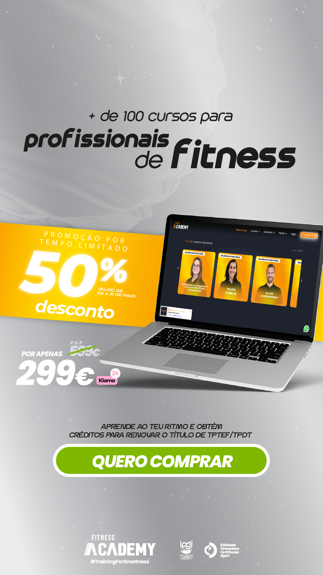 Fitness Academy Facebook ad