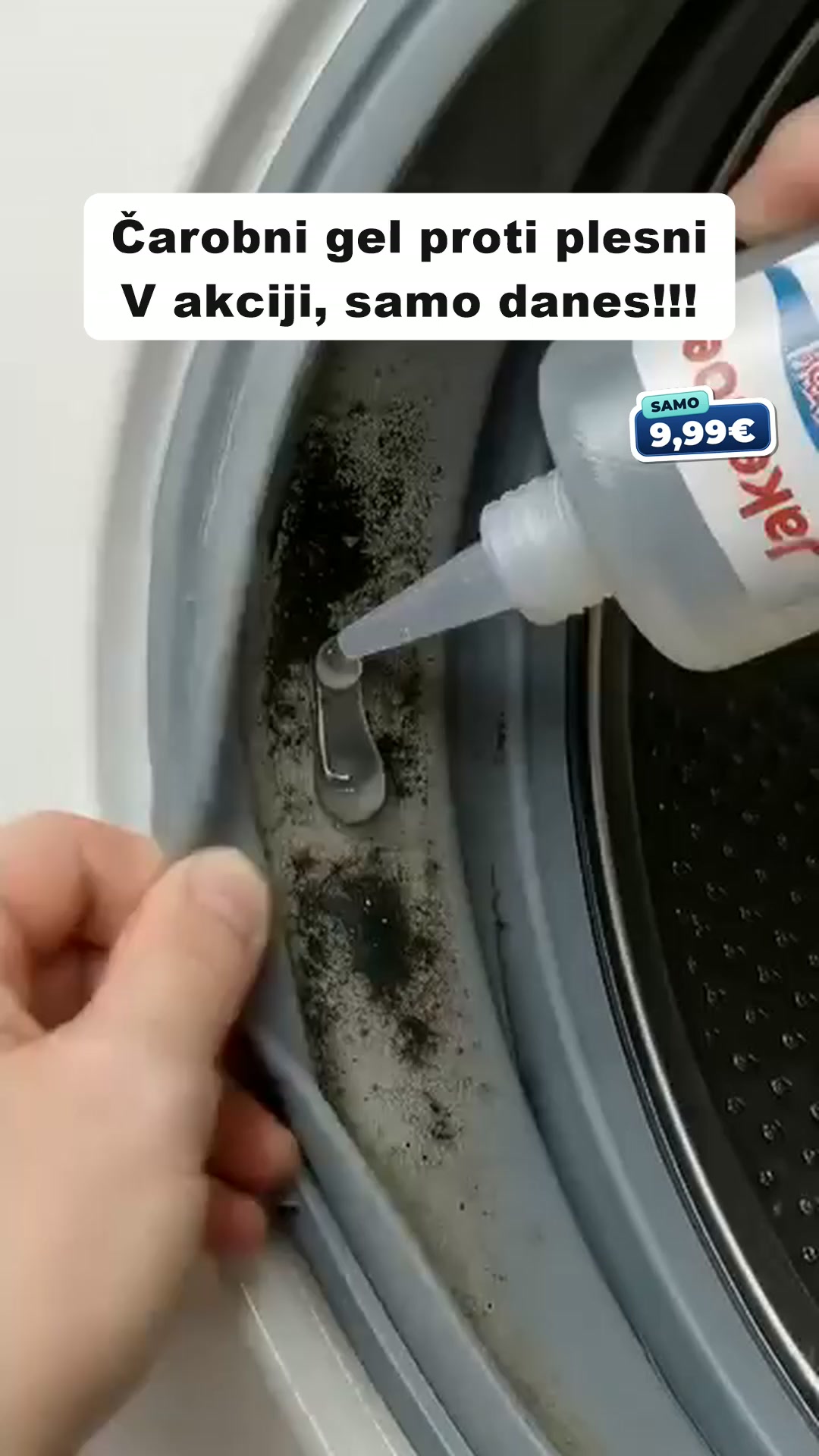 Netscroll Facebook ad: Učinkovit gel, ki ostane na mestu!
