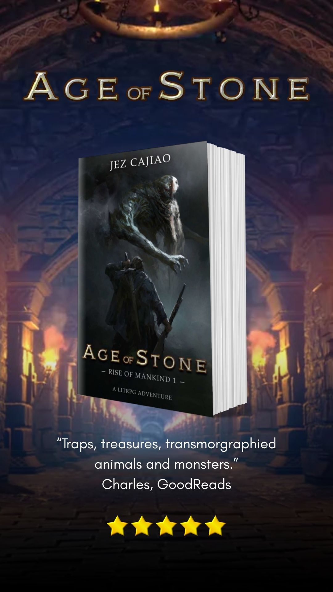 Jez Cajiao Author Facebook ad