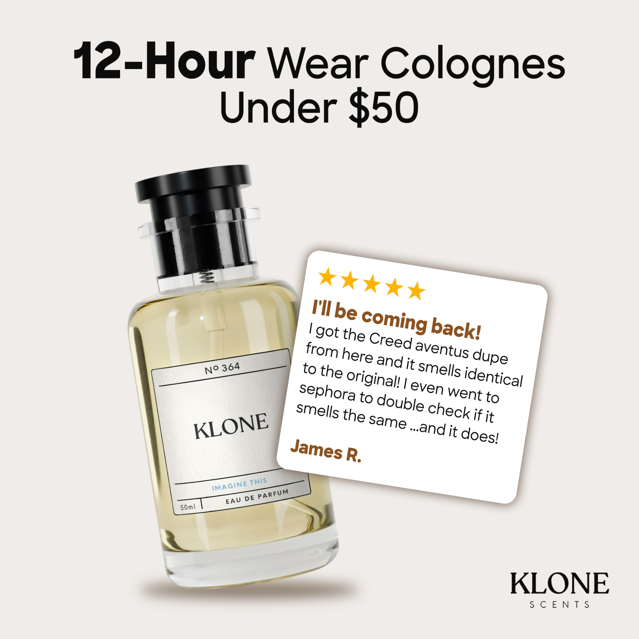 Klone Scents Facebook ad