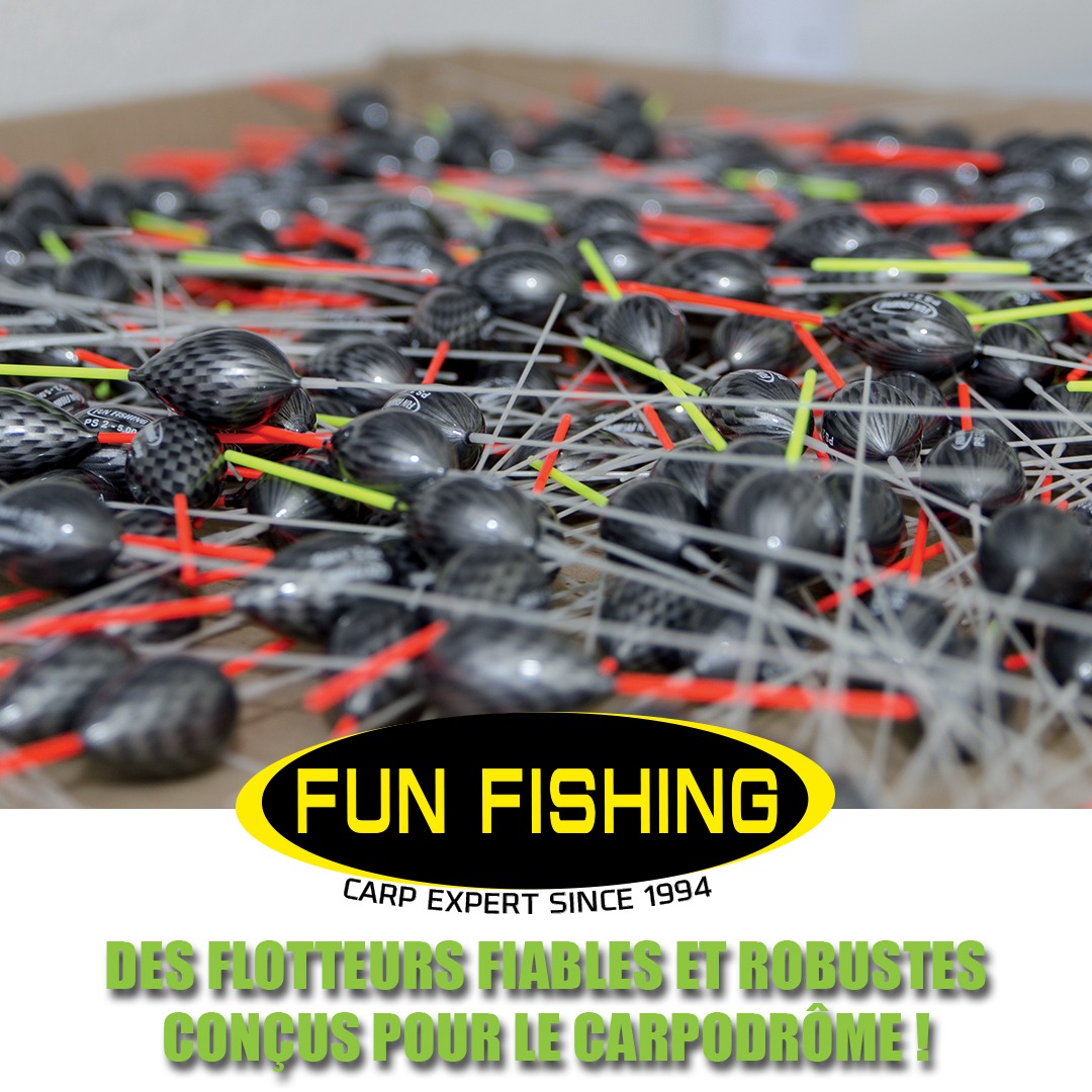 Fun Fishing Carpodrome Facebook ad: Gamme Carpodrôme & Coup: innovante et performante.