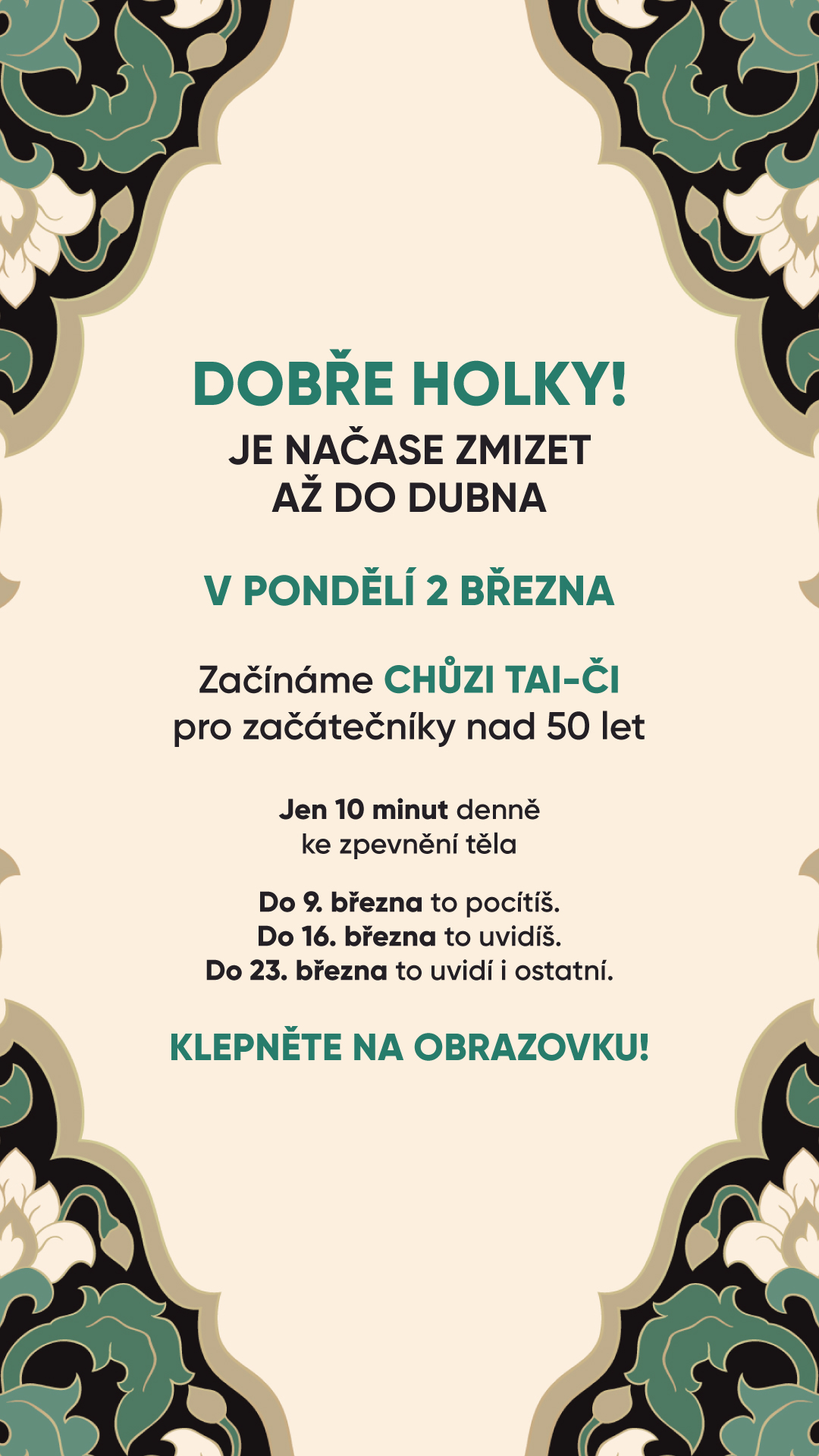 Ava Fitness Facebook ad: 15 minut stačí