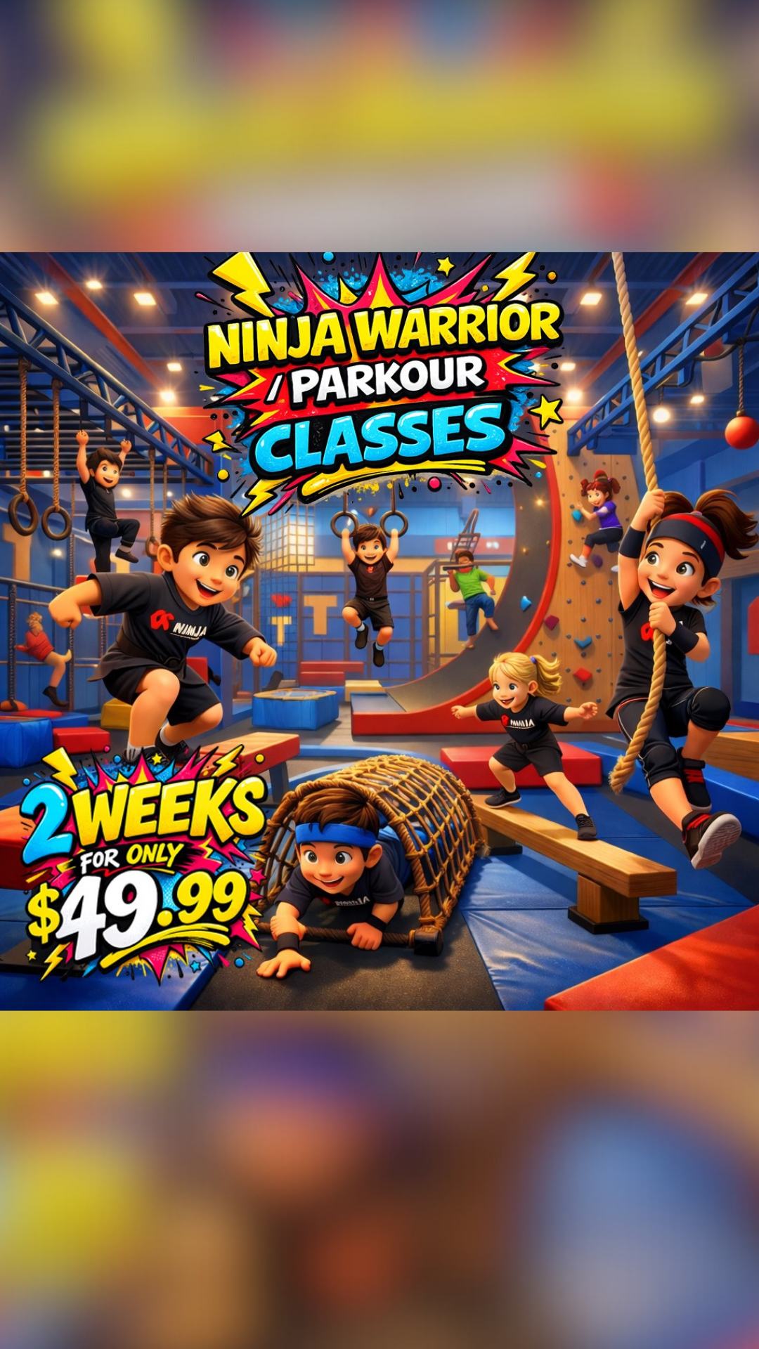 K Ninja Kirkwood Facebook ad from Mar 12, 2026