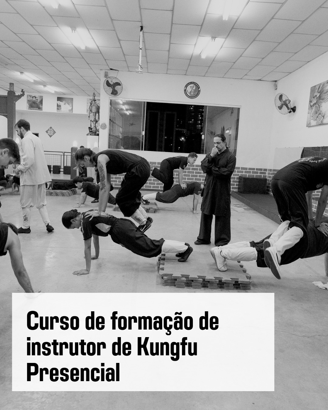 Wudang Martial Arts Training Center Facebook ad: Nosso curso de formação de instrutores está de…