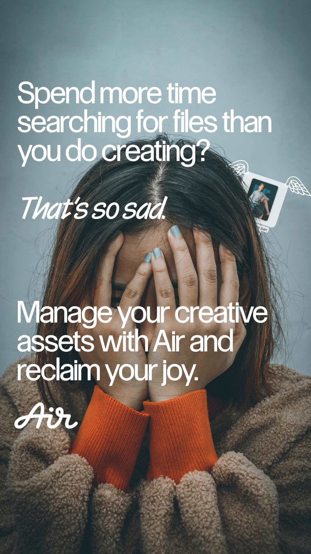 Air inc. Facebook ad: Make it once. Run it everywhere.
