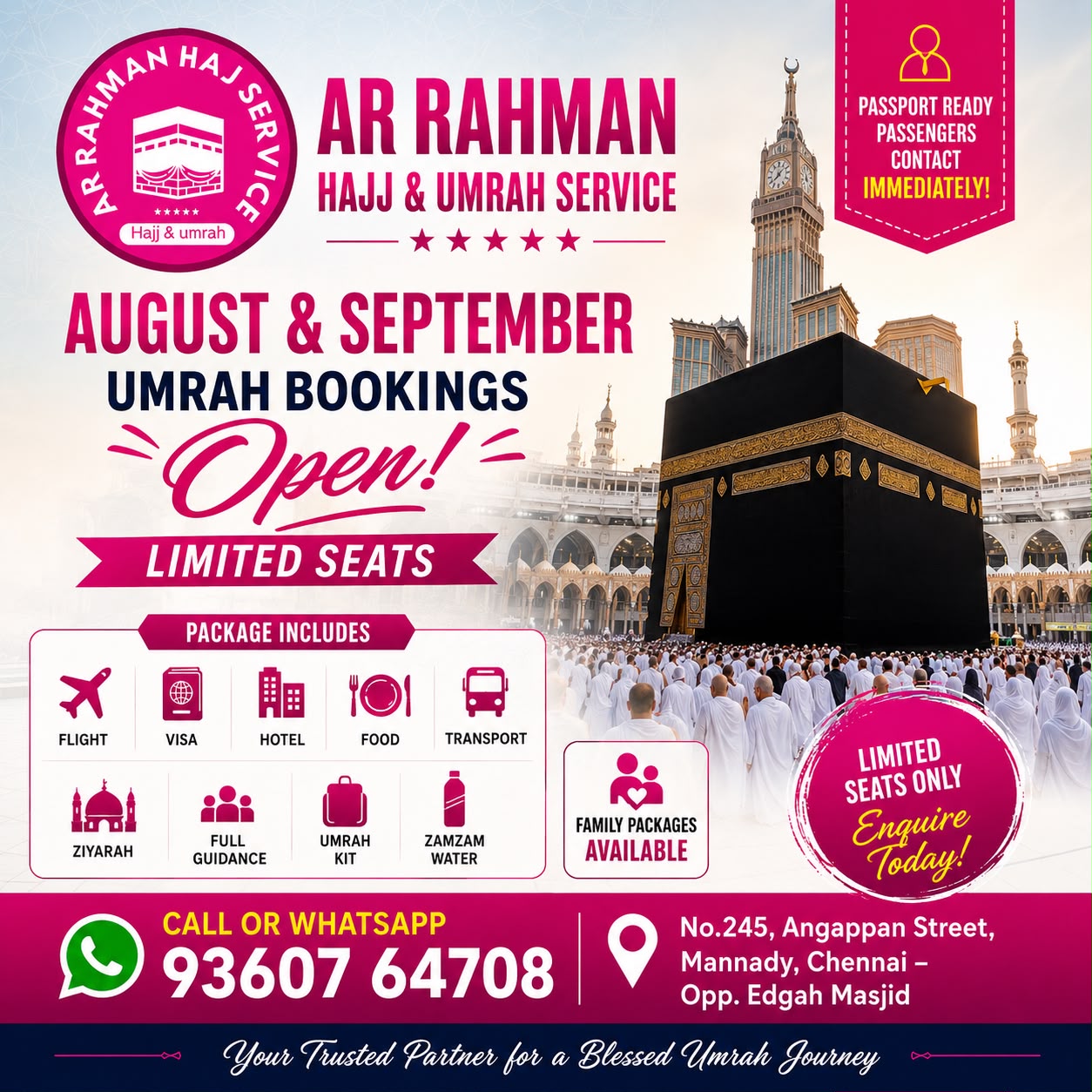 Arrahmanhajj Facebook ad