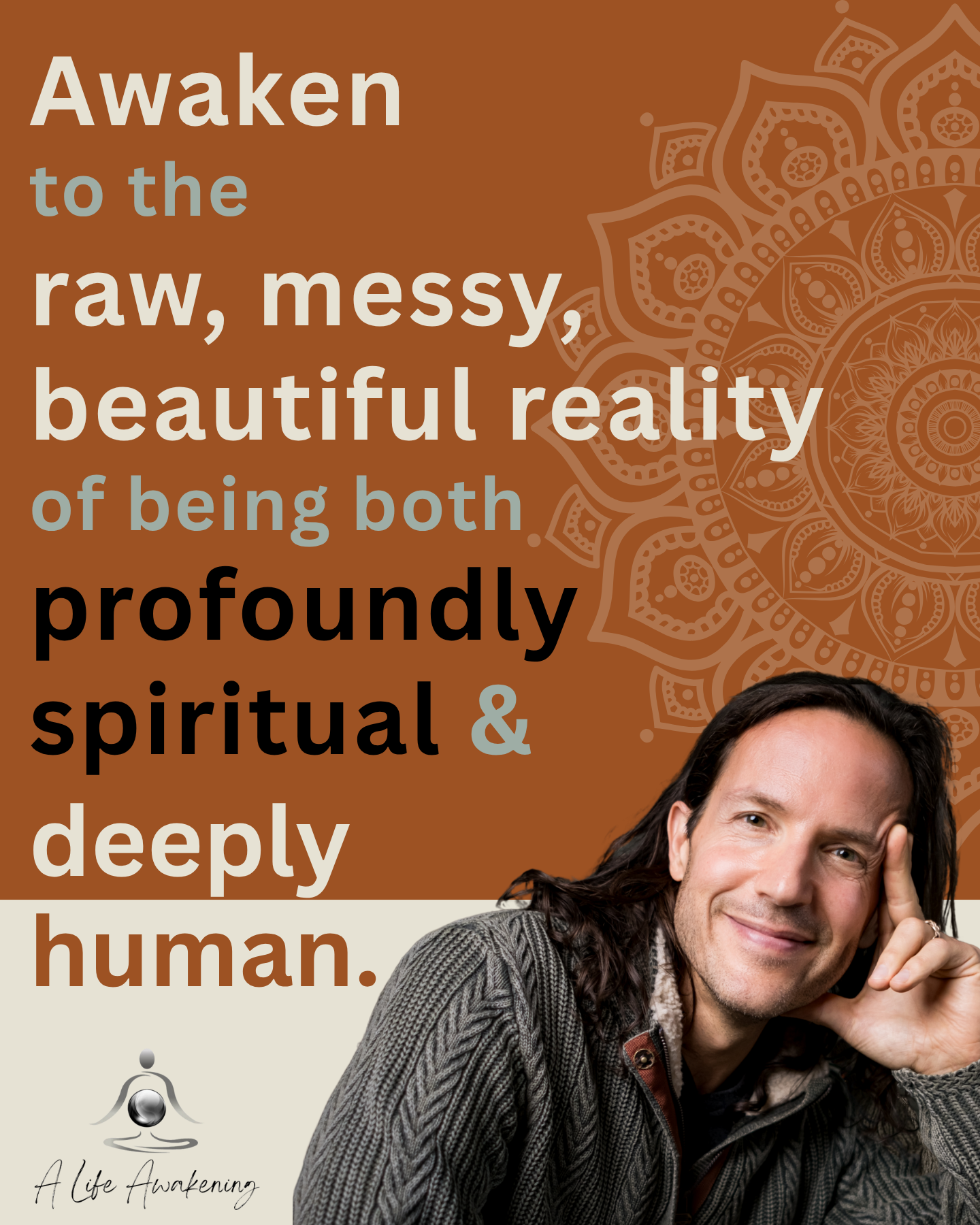 Damon Farnum, A Life Awakening Facebook ad: Letters to The Awakening Human