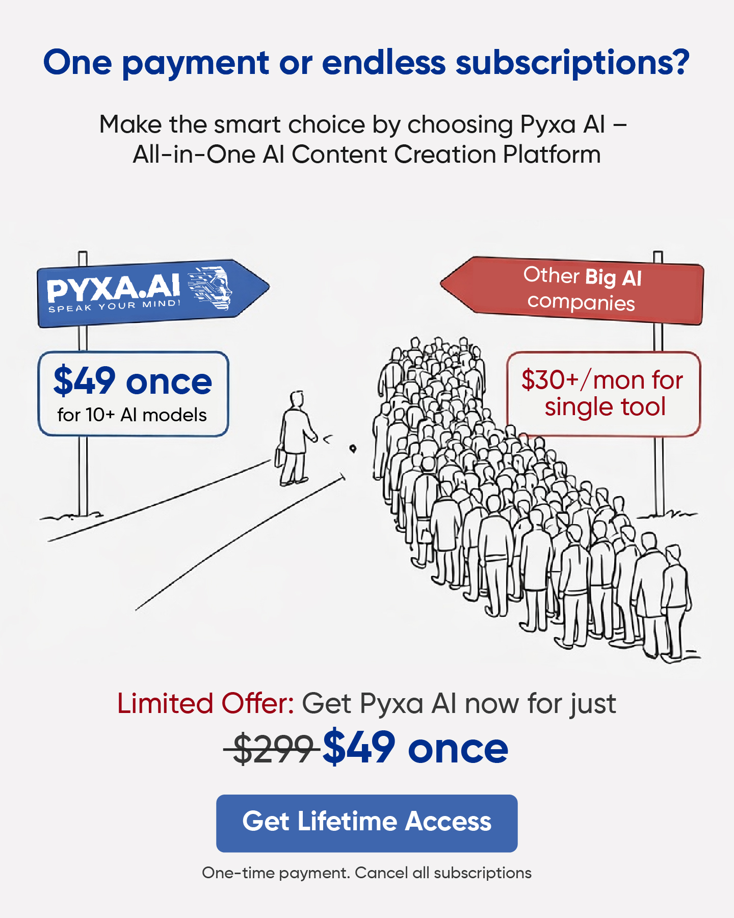Pyxa AI Facebook ad