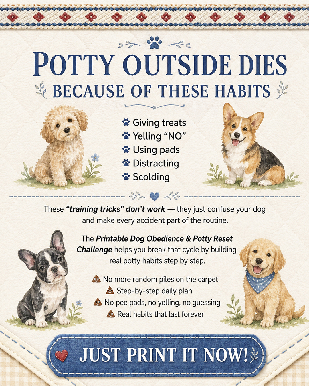 Puppy Tips for Training Facebook ad