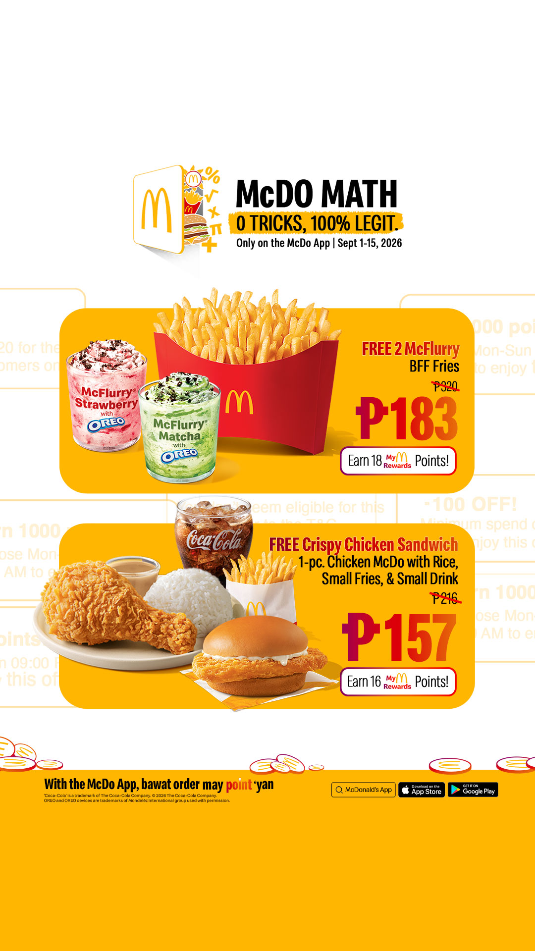 McDonald's Facebook ad