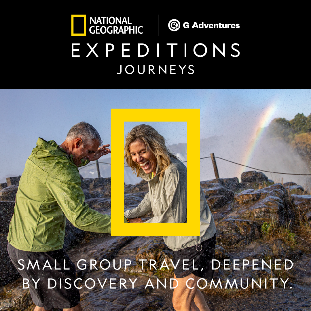 G Adventures Facebook ad