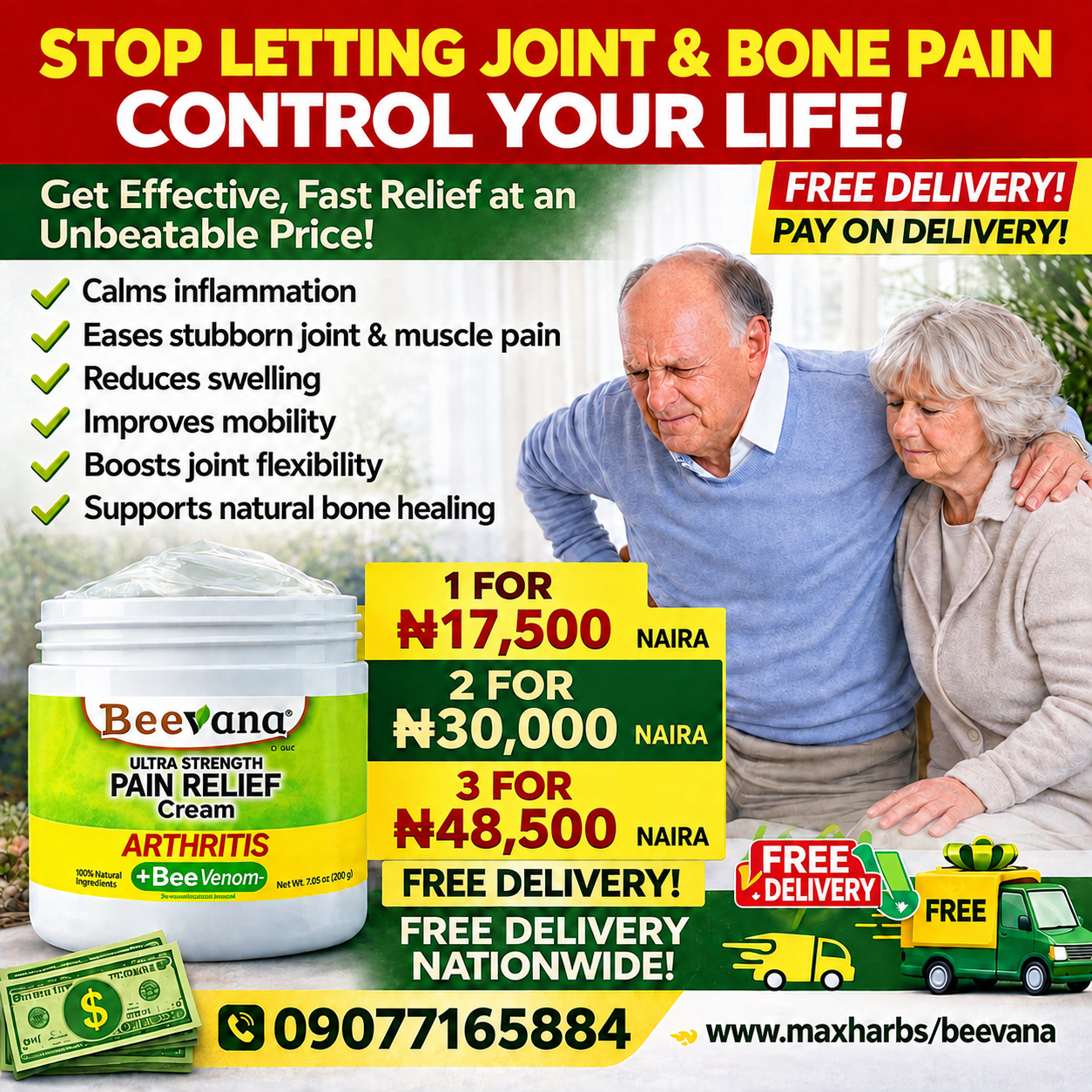 GoodHealth Facebook ad: Nationwide Delivery / Pay on Delivery