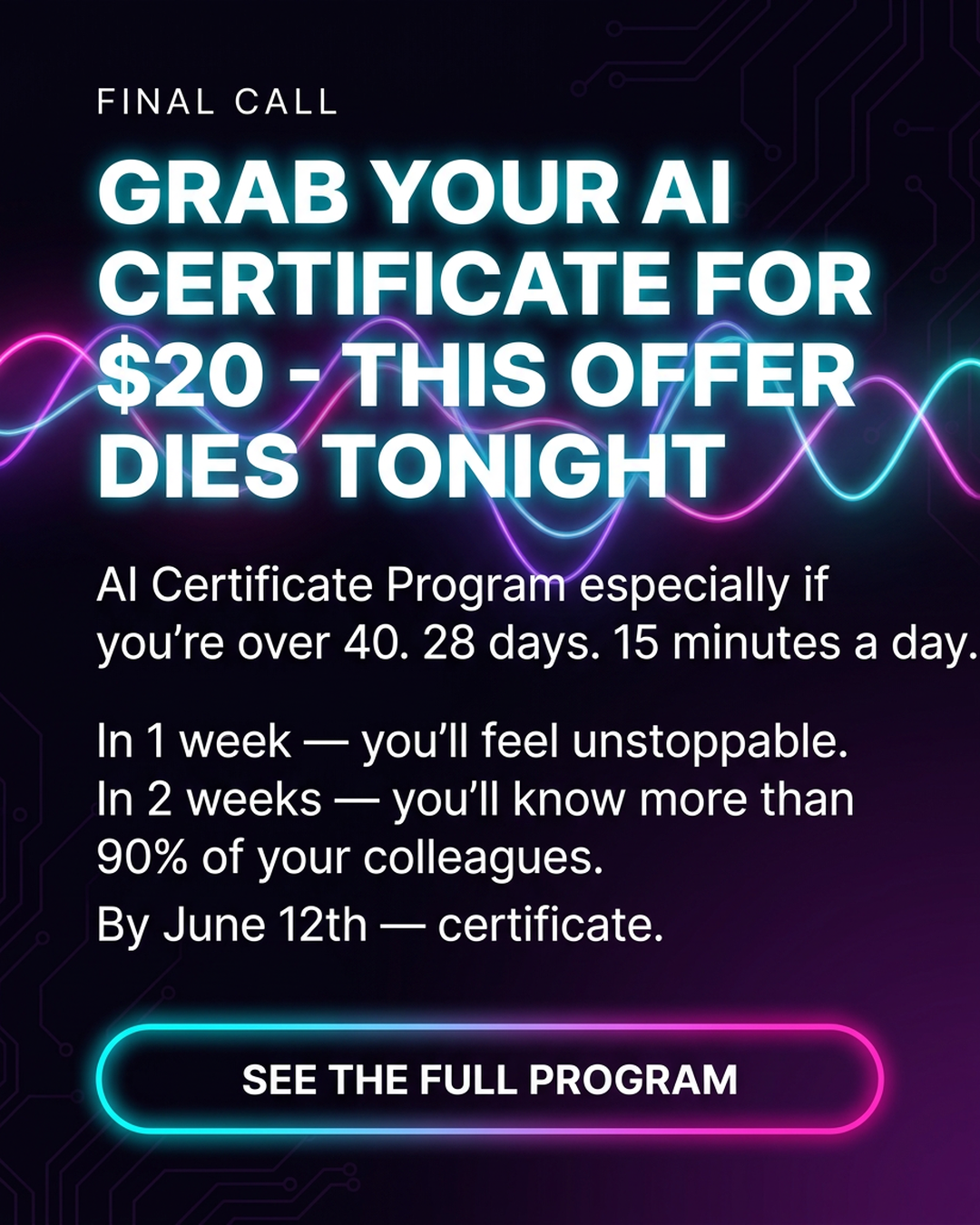 AI Insider Facebook ad