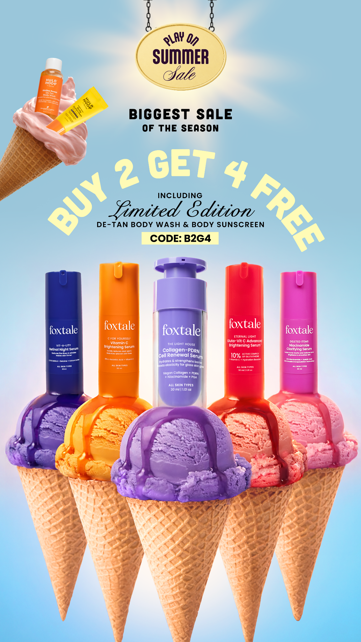 Foxtale Facebook ad