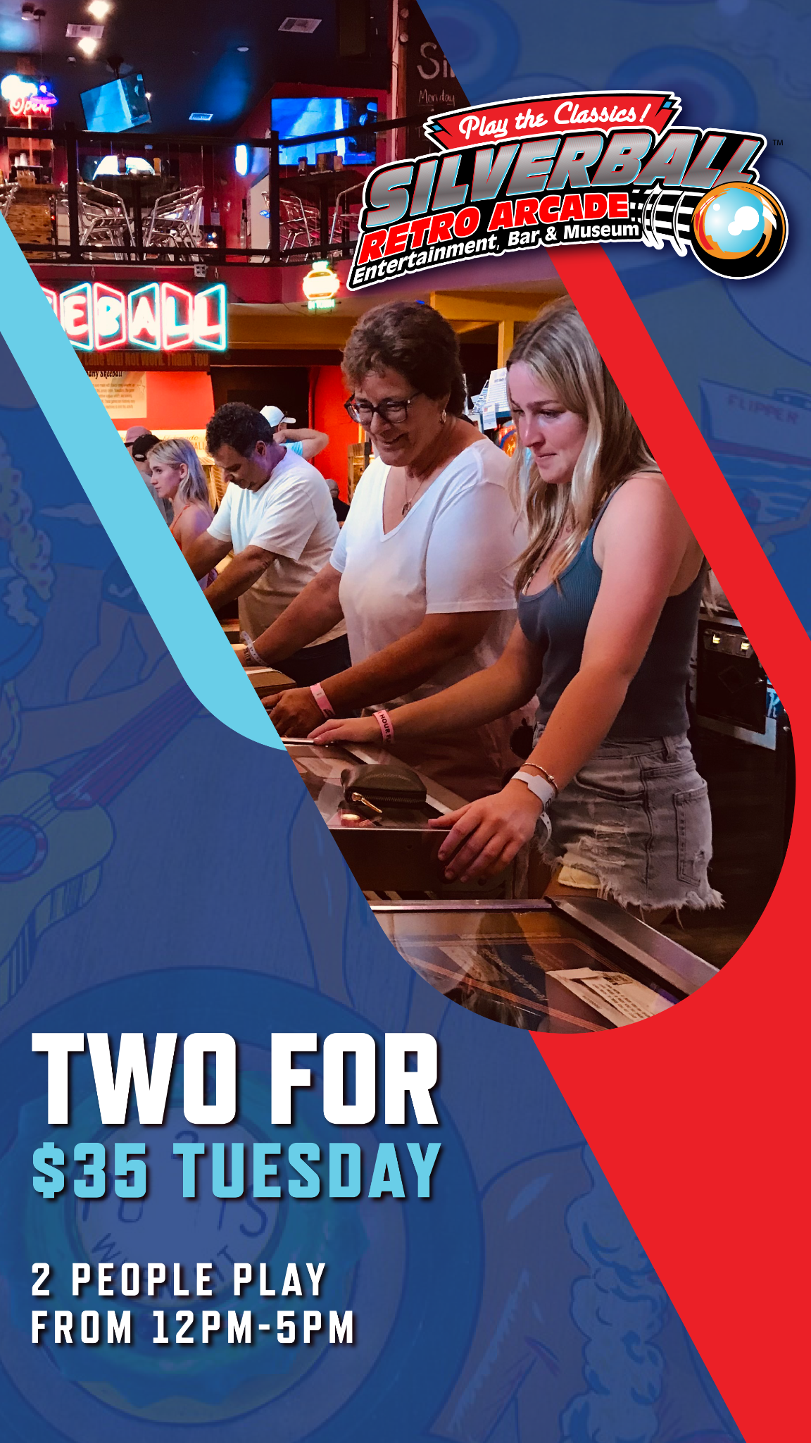 Silverball Retro Arcade - Delray Beach Facebook ad