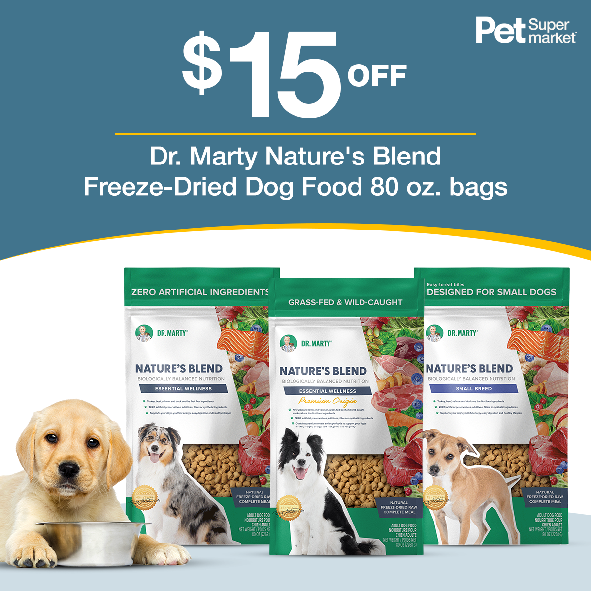 Pet Supermarket Facebook ad