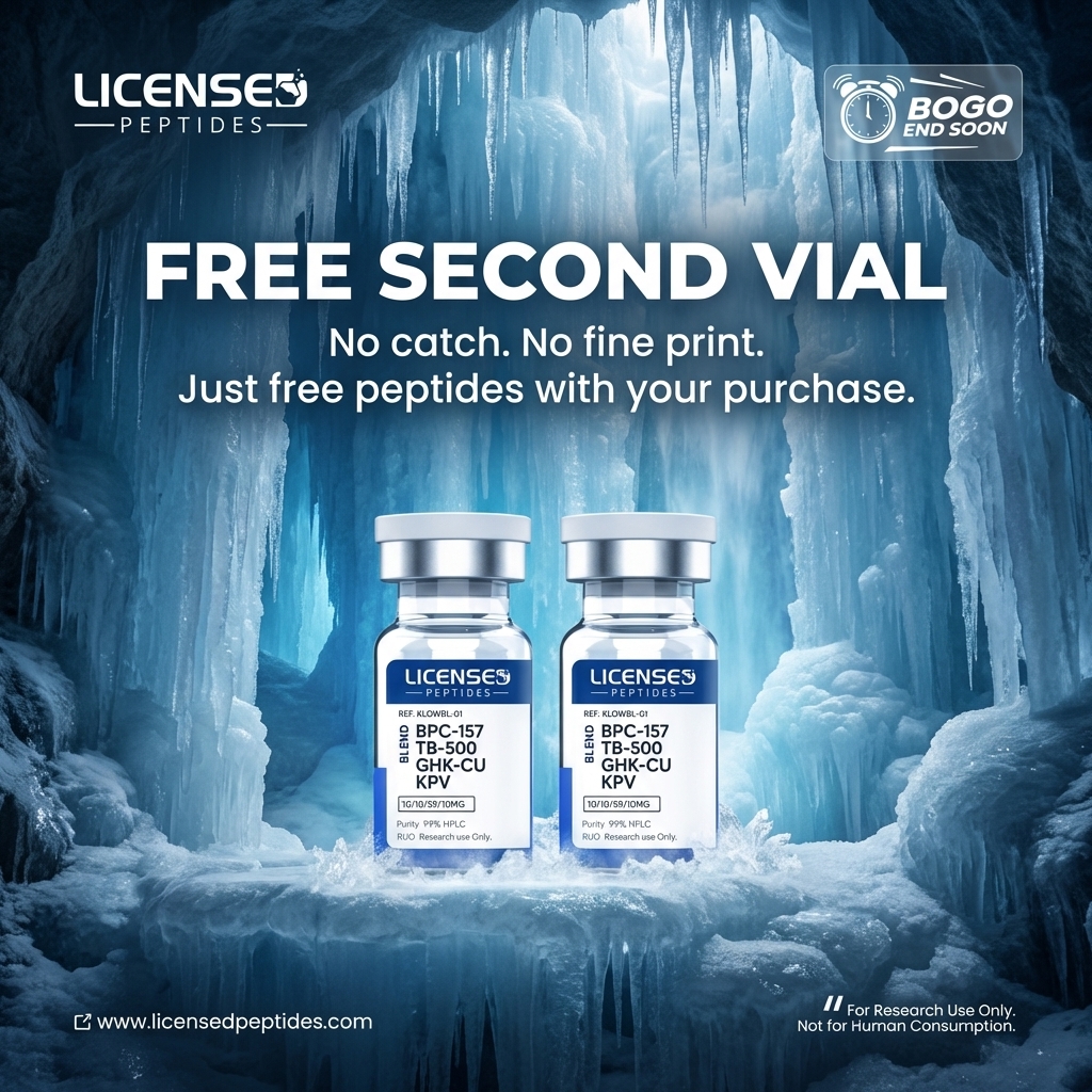 LicensedPeptides Facebook ad