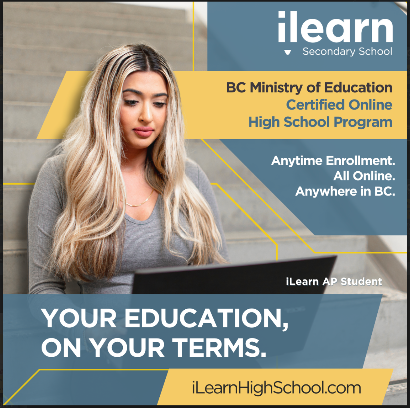 iLearn Secondary School Facebook ad