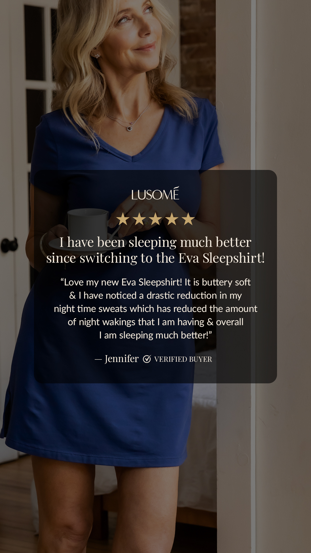 Lusomé Sleepwear Facebook ad