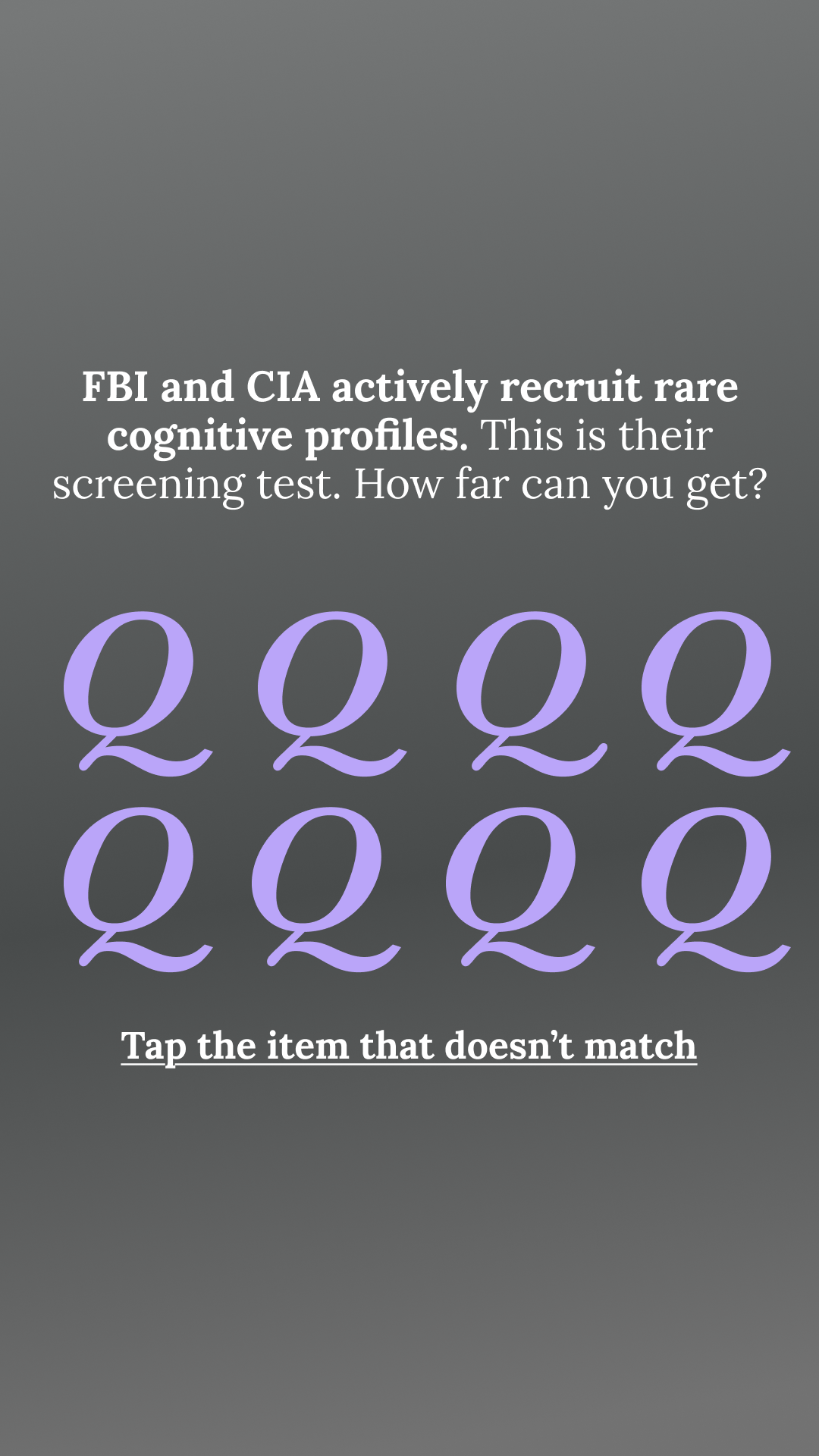 Brain Health Check Facebook ad