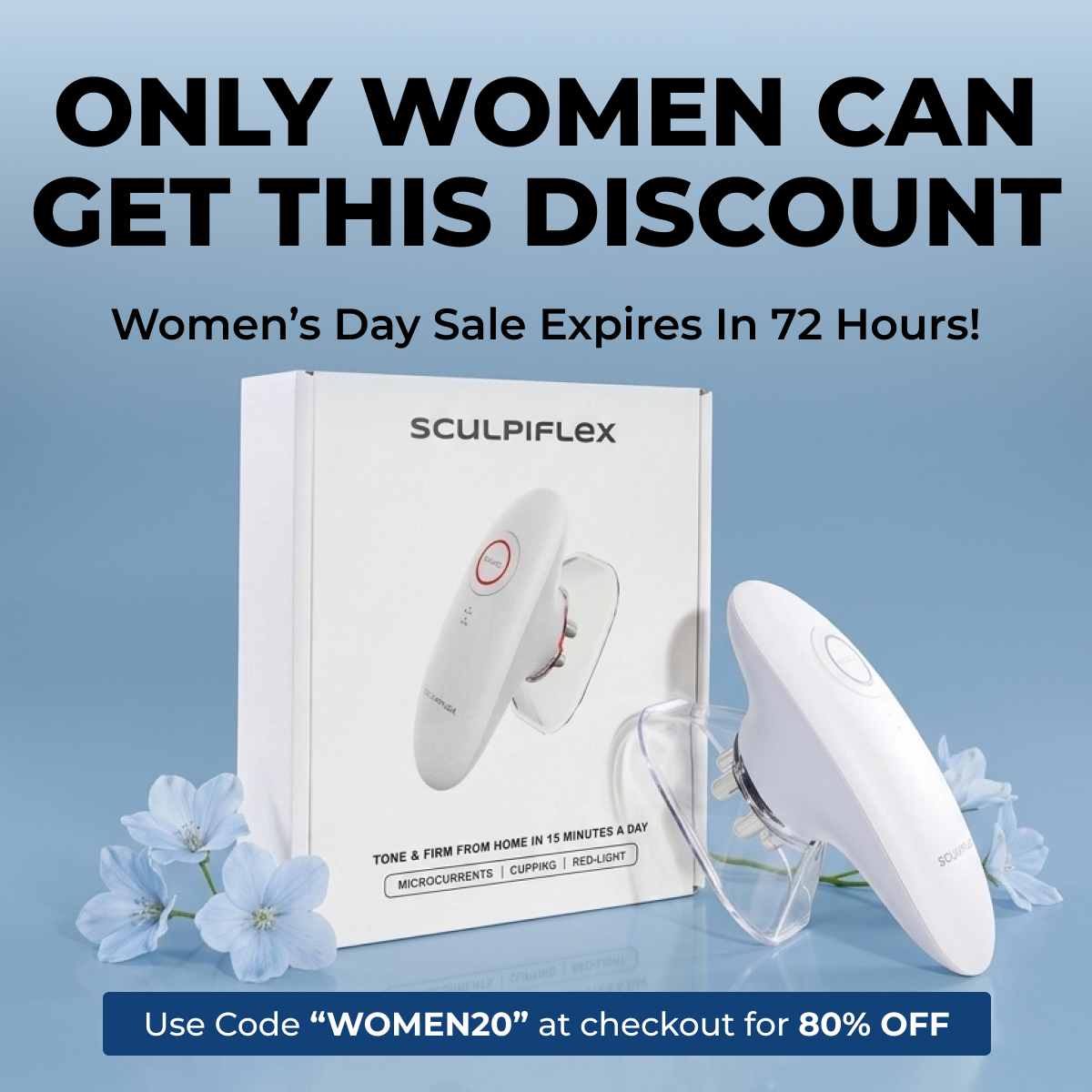 Try Sculpiflex Facebook ad