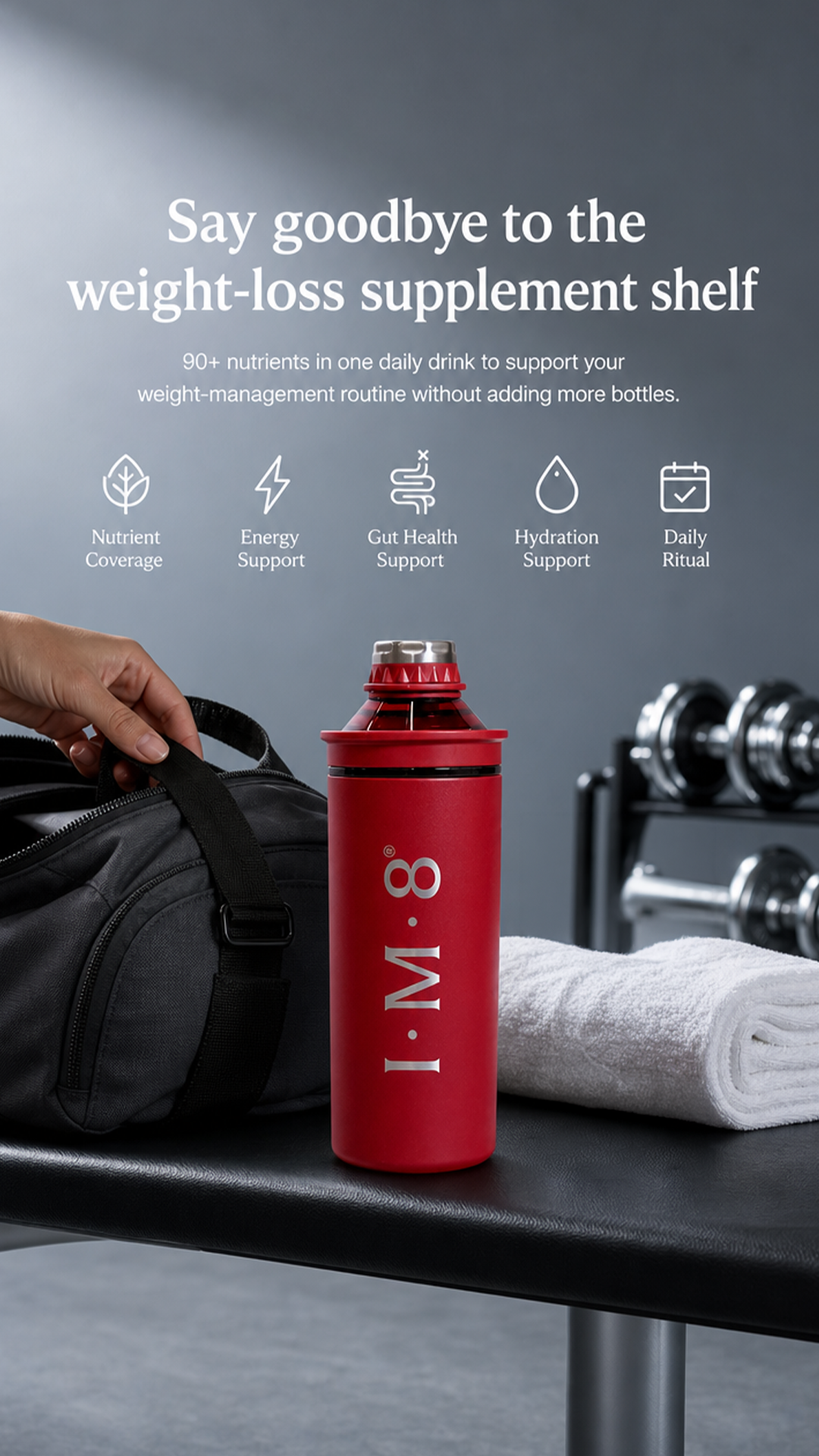 IM8 Health Facebook ad