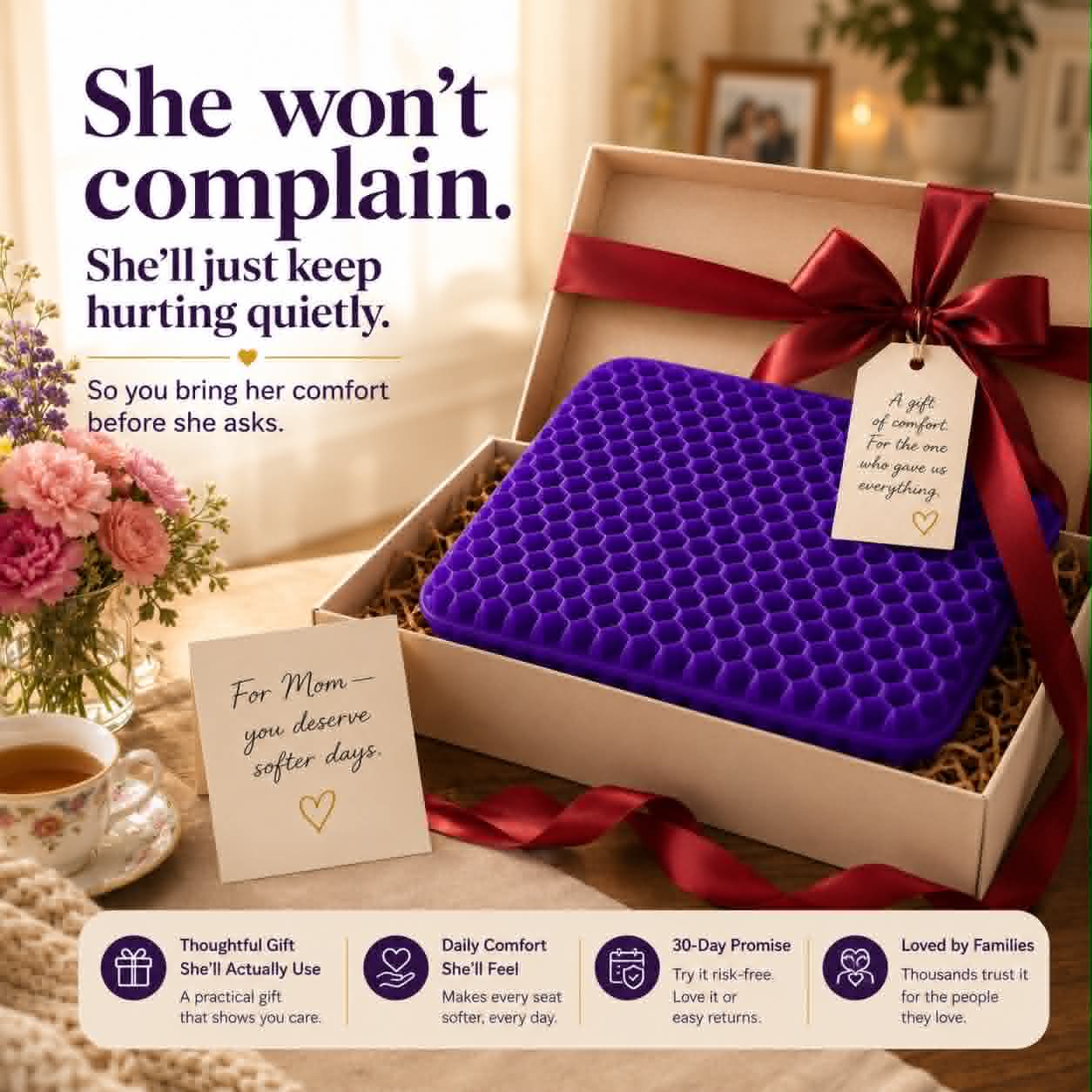 Pure Gel Cushion Facebook ad