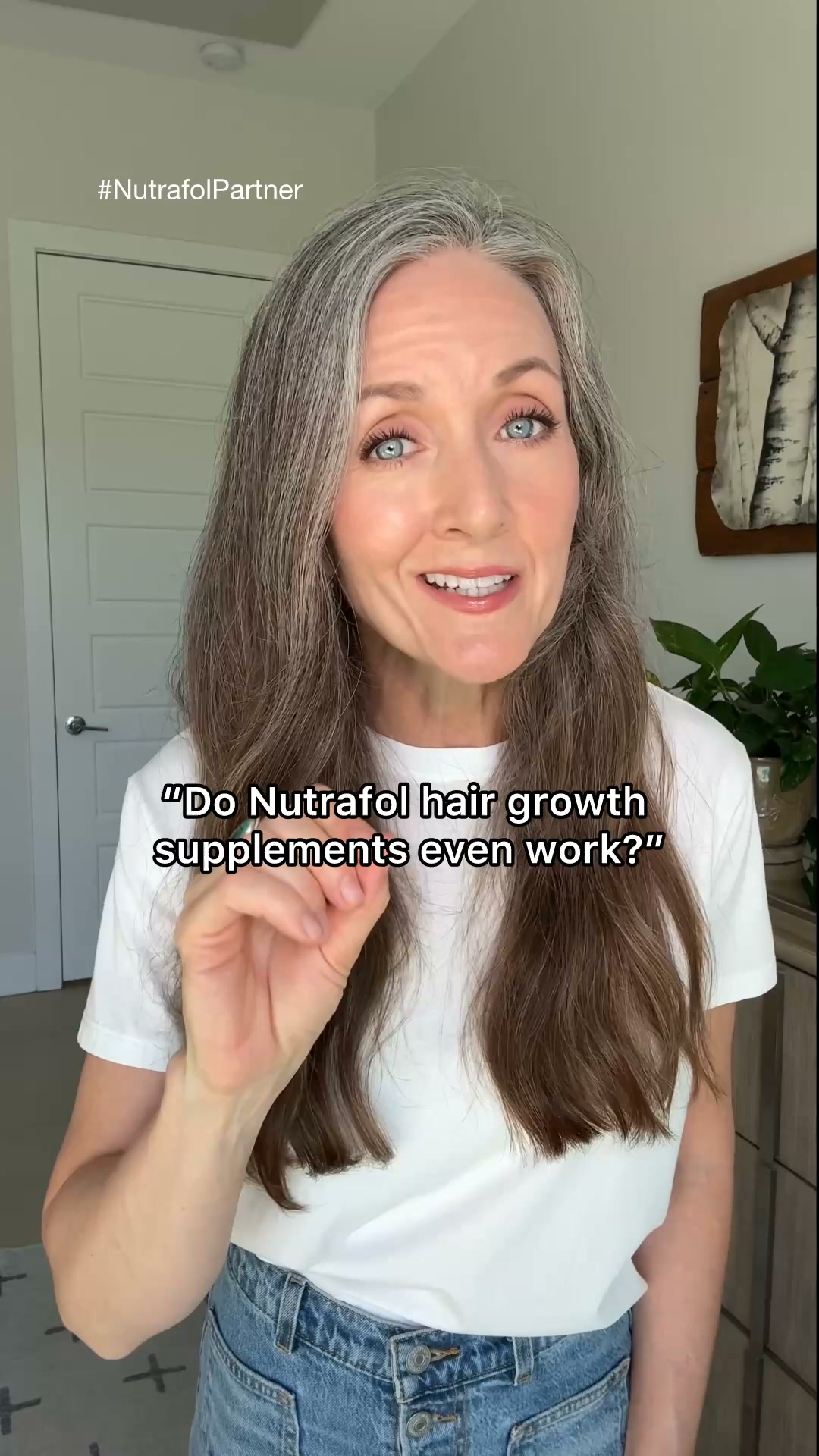 Nutrafol Facebook ad from Aug 6, 2026