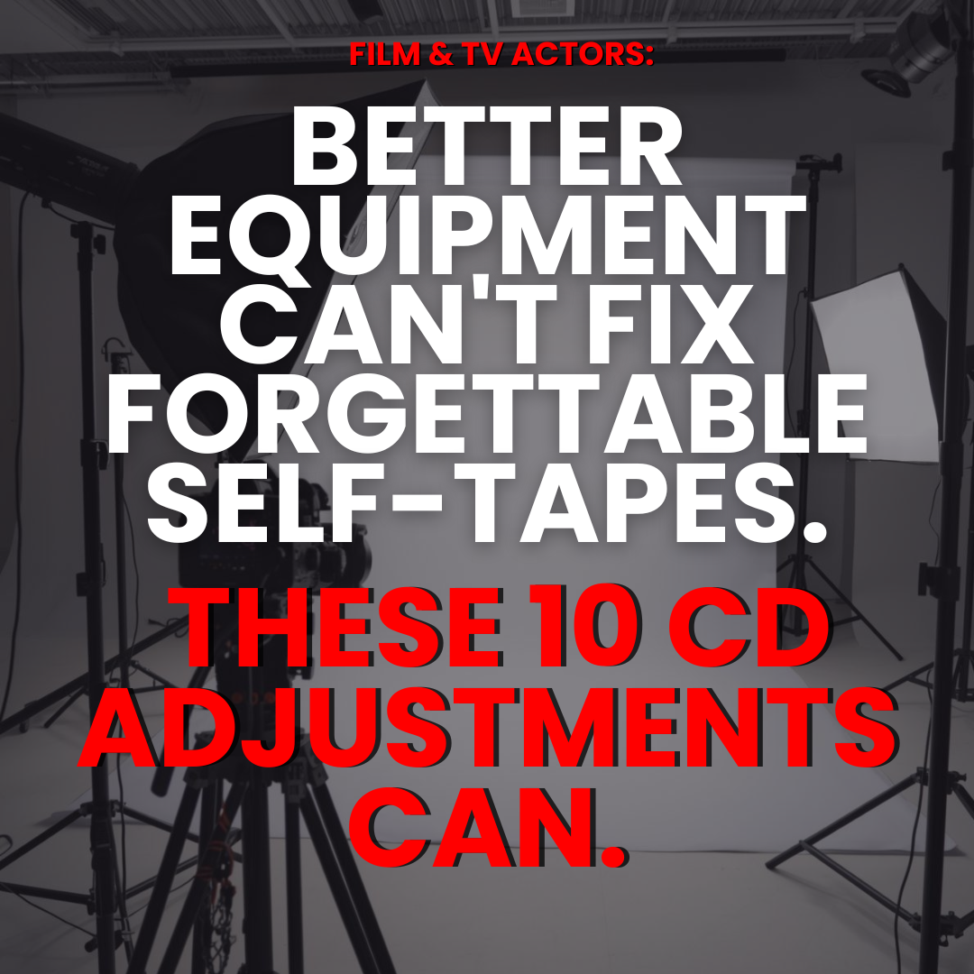 Amy Jo Berman Facebook ad: 10 Audition Fixes CDs Love (Free live training)