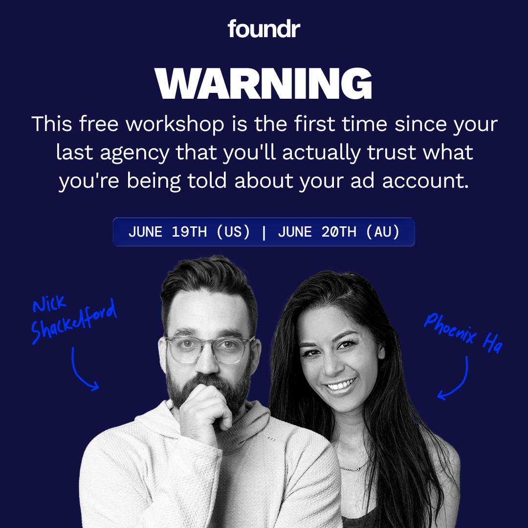 Foundr Facebook ad