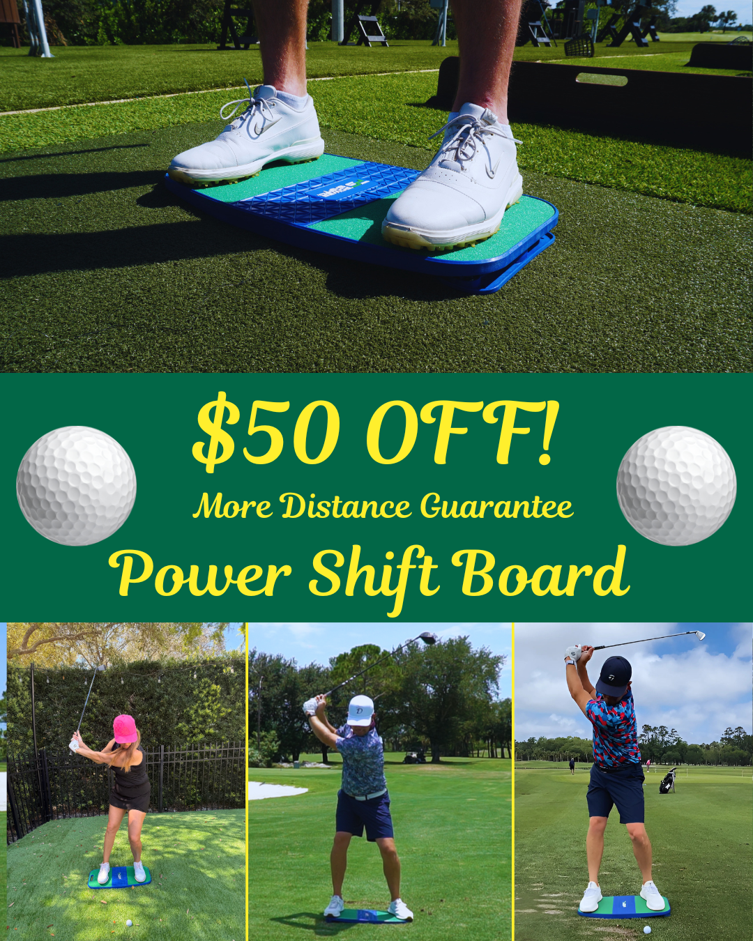 Golf Training Aids Facebook ad