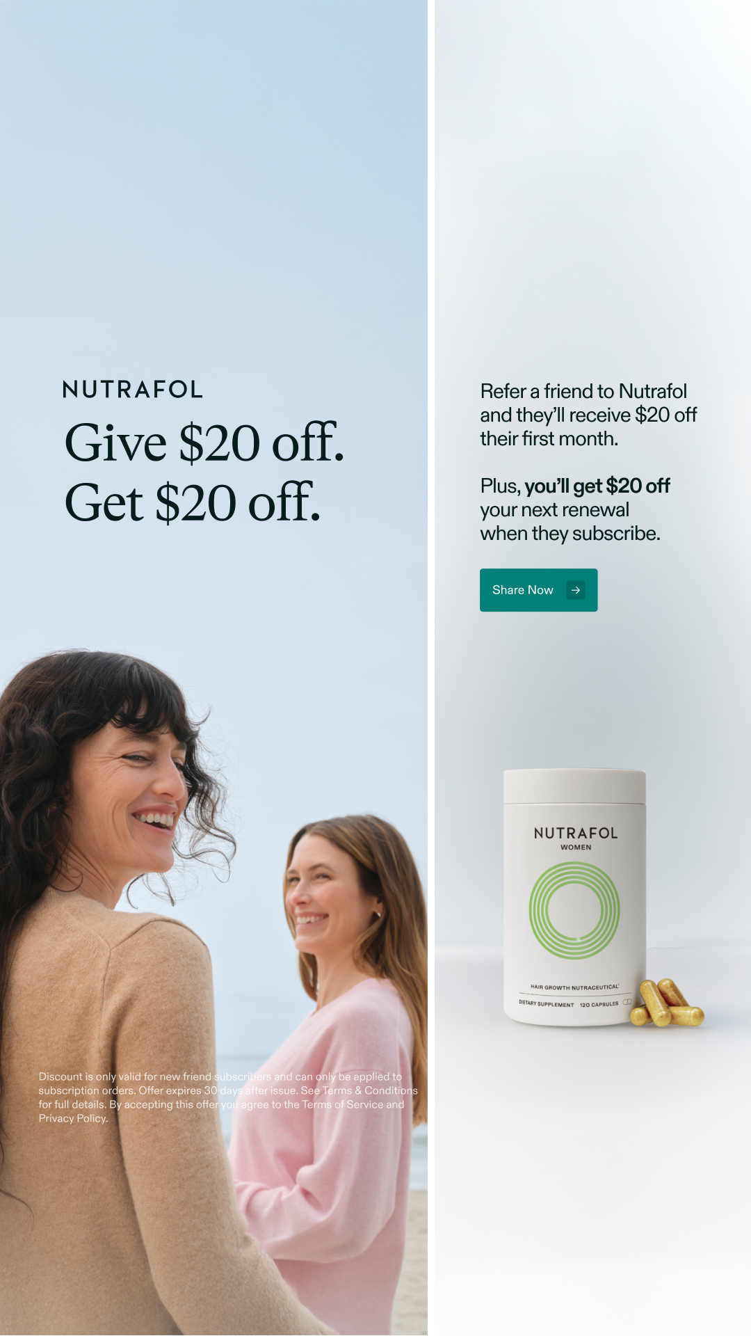 Nutrafol Facebook ad