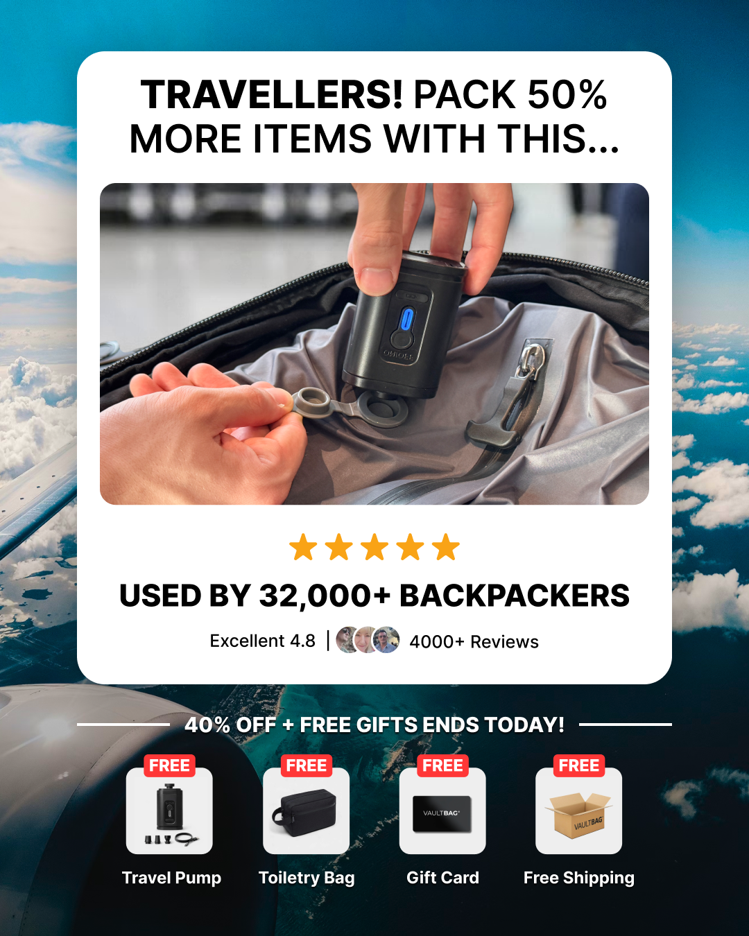 VAULTBAG Facebook ad