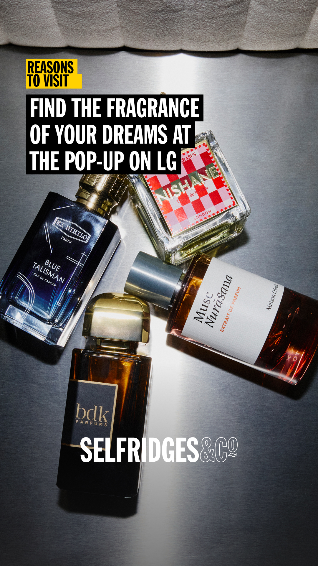 Selfridges Facebook ad from Aug 6, 2026