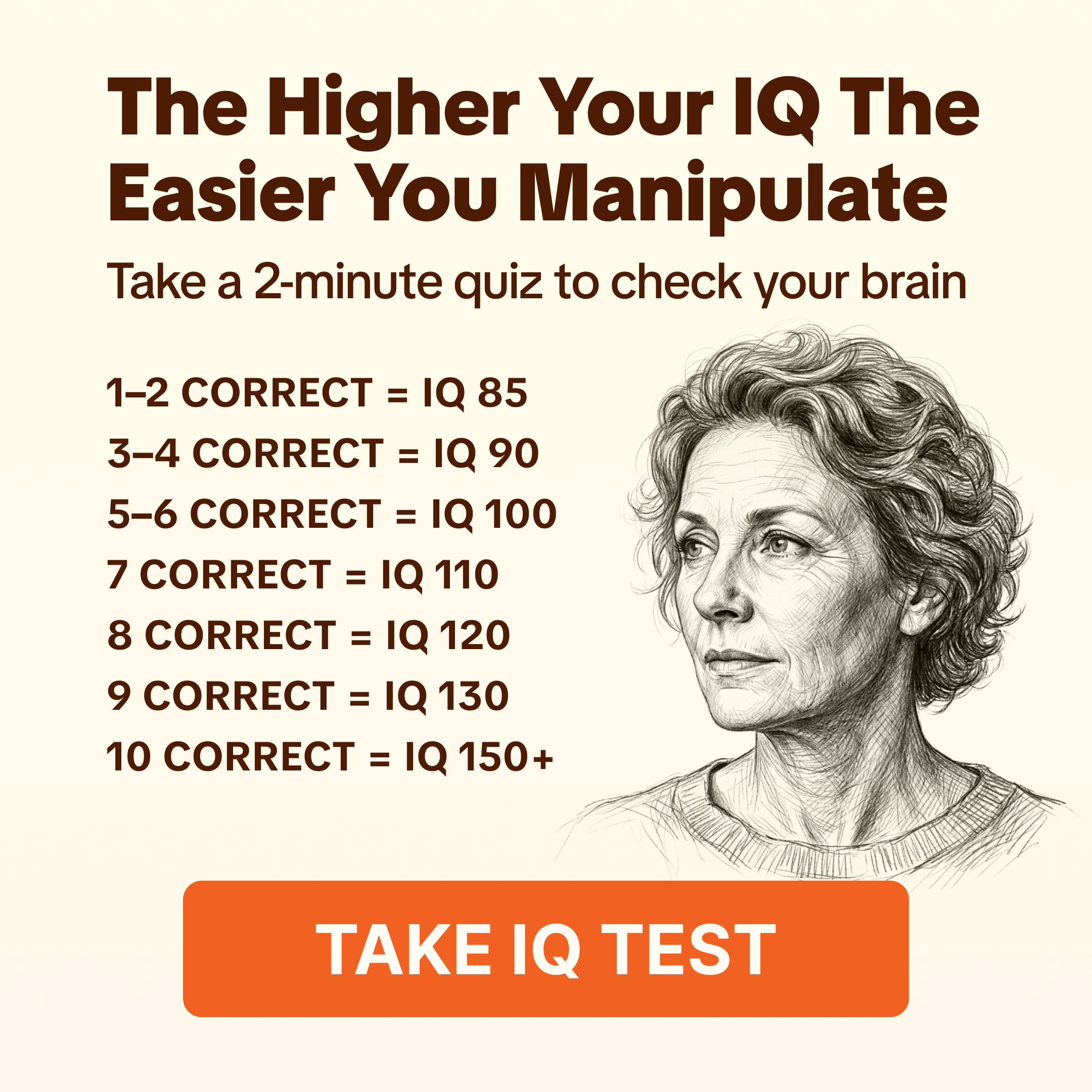 My IQ Facebook ad