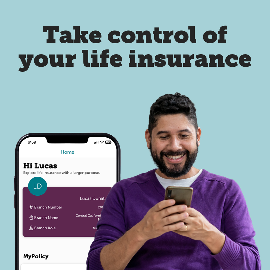 Foresters Financial Facebook ad: My Foresters Mobile App | Foresters Financial | US