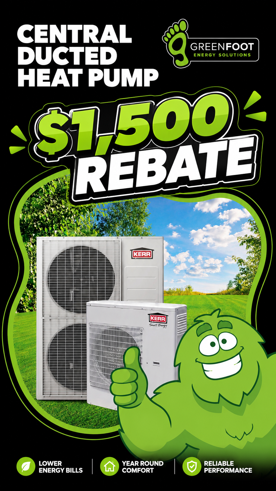 GreenFoot Energy Solutions Facebook ad