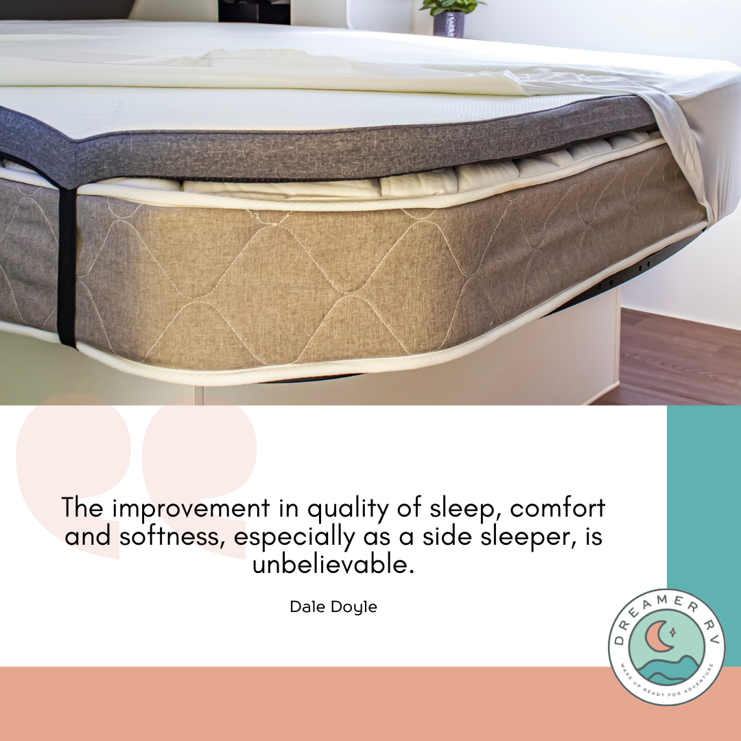 Dreamer RV Facebook ad: Bring the Comfort of Home into your Caravan