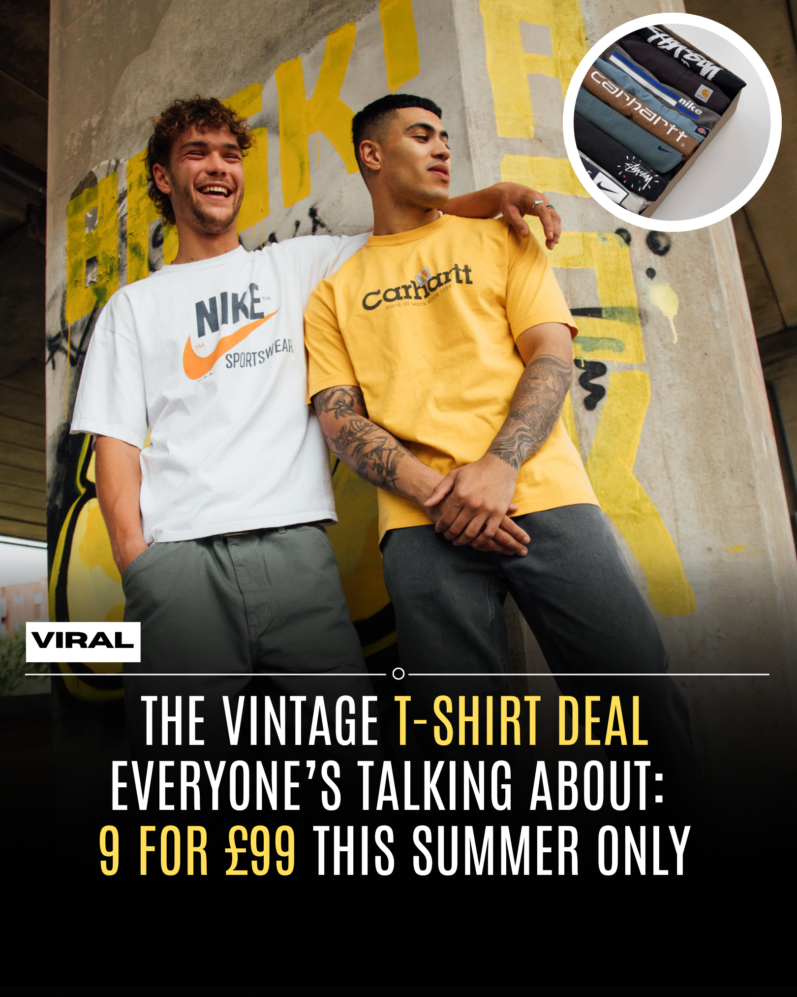 EV’s clothing boxes Facebook ad