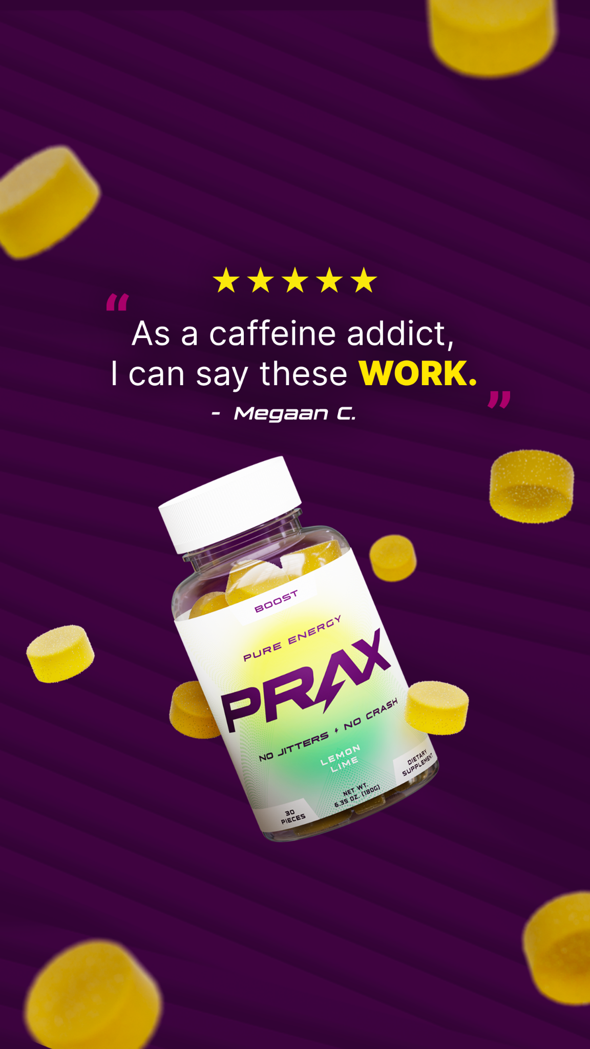 PRAX Energy Facebook ad from Mar 24, 2025