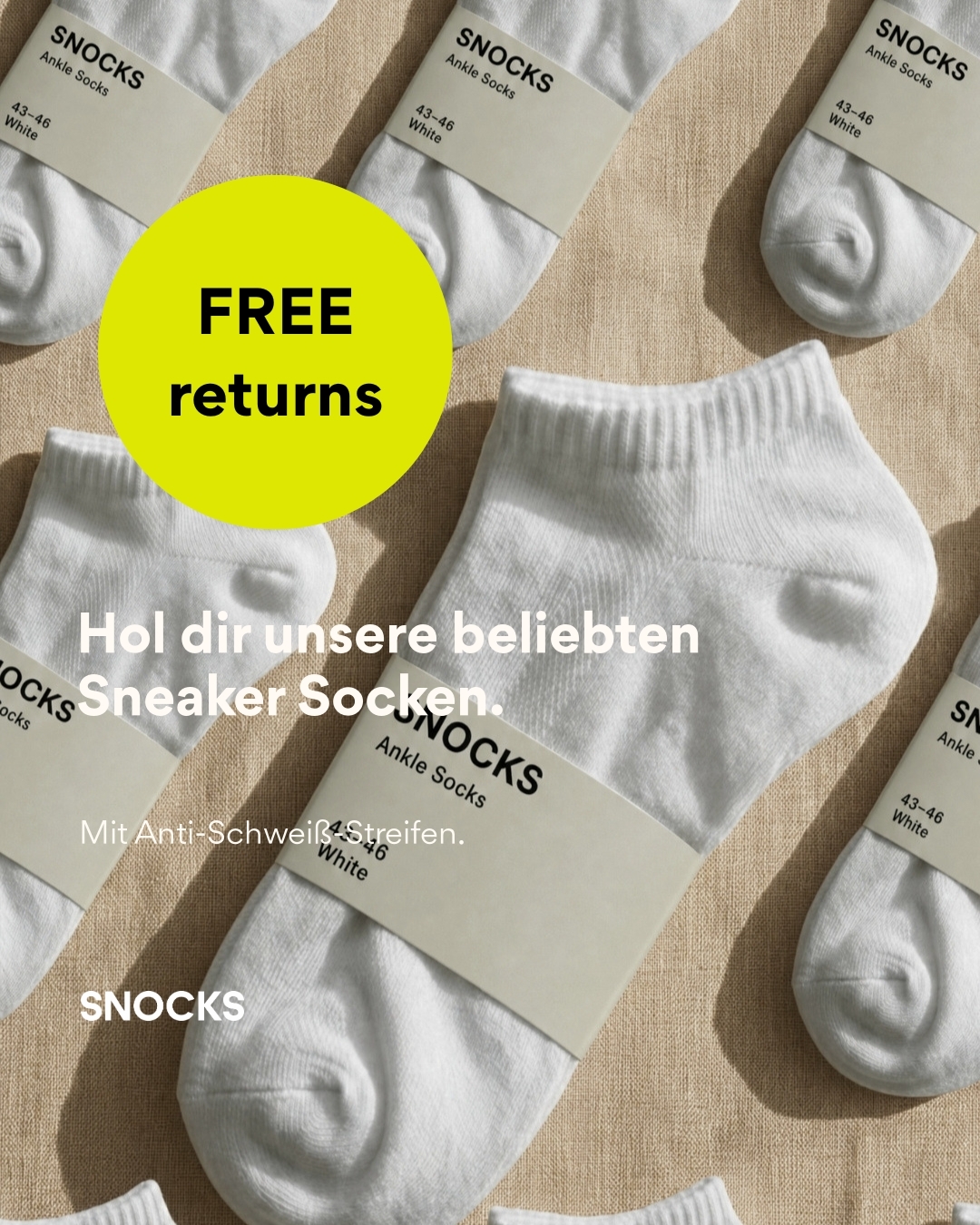 Snocks Facebook ad