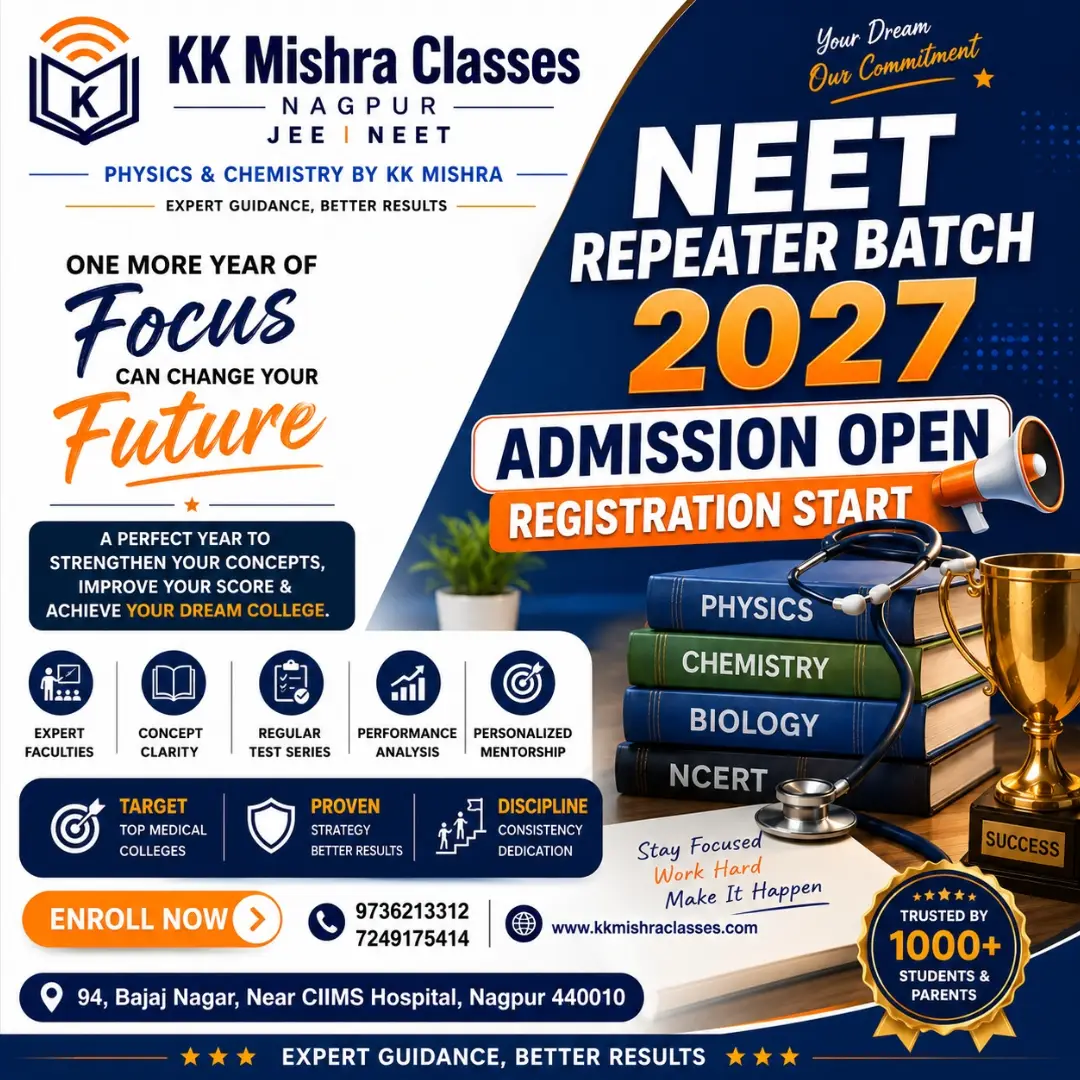 K.K.Mishra neet/iitclasses Facebook ad