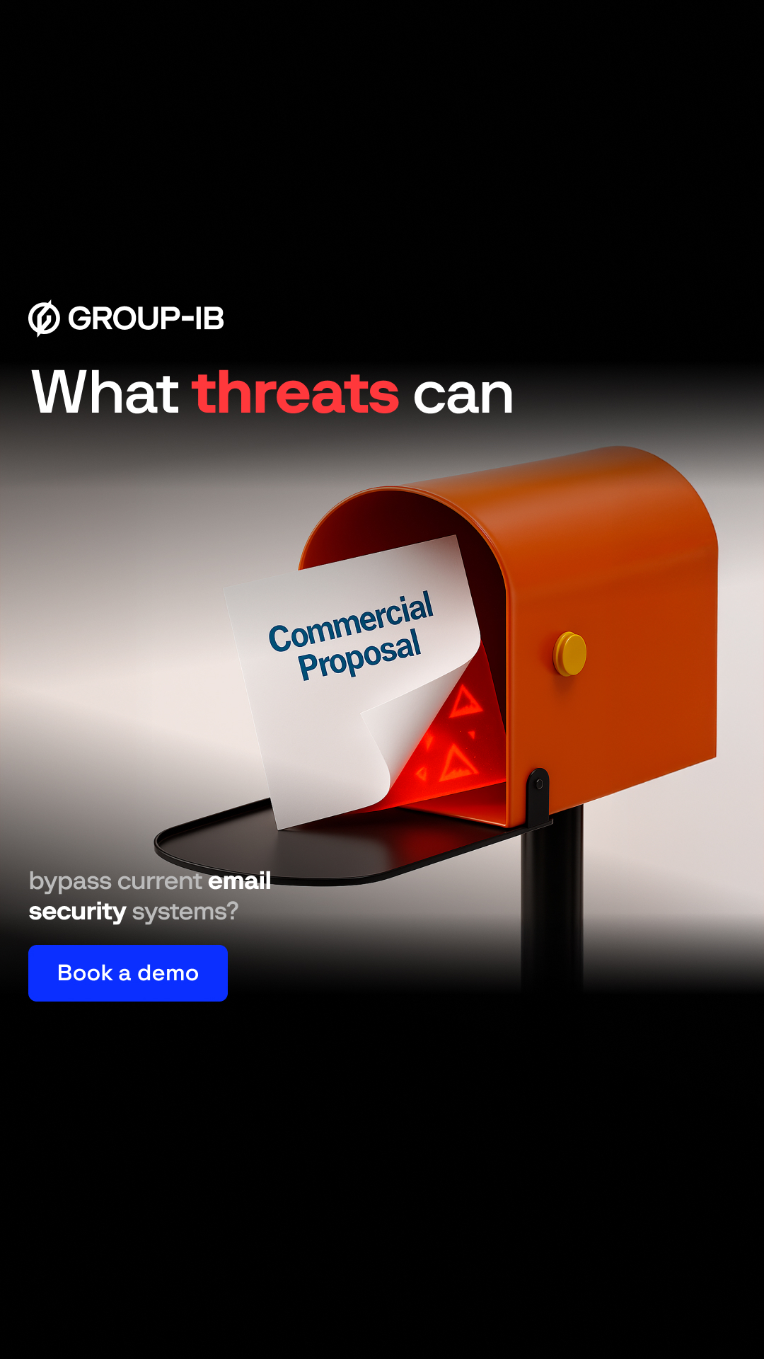 Group-IB: Intelligence-driven Cyber Security Facebook ad from Feb 21, 2026