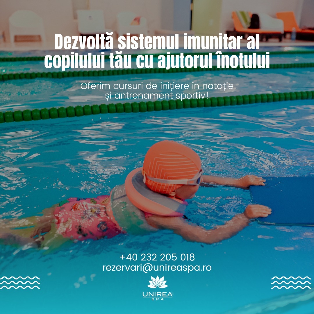 Hotel Unirea Iasi Facebook ad: Cursuri de înot