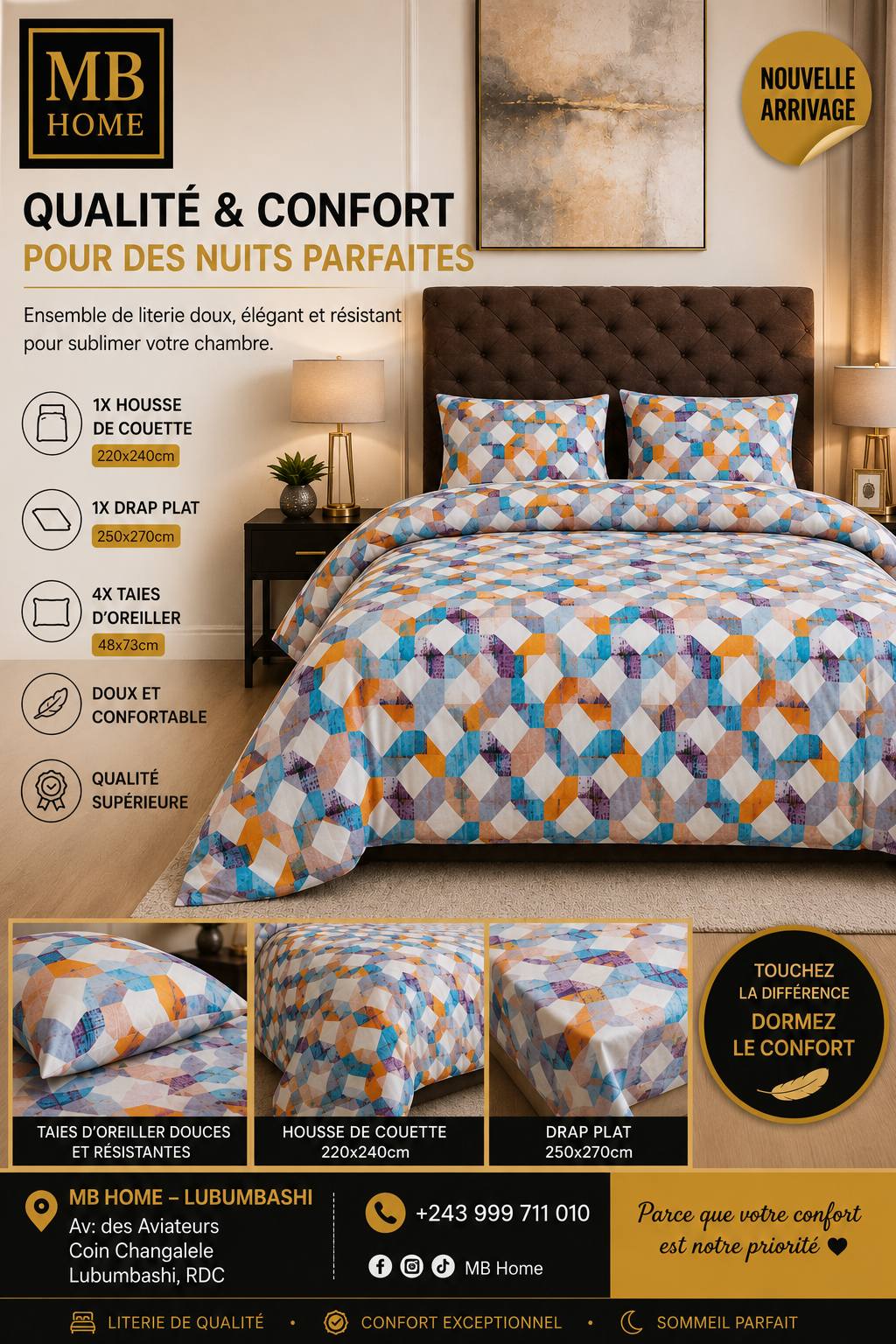 MB Home 243 Facebook ad: Tous ces articles sont disponibles dès maintenant à…